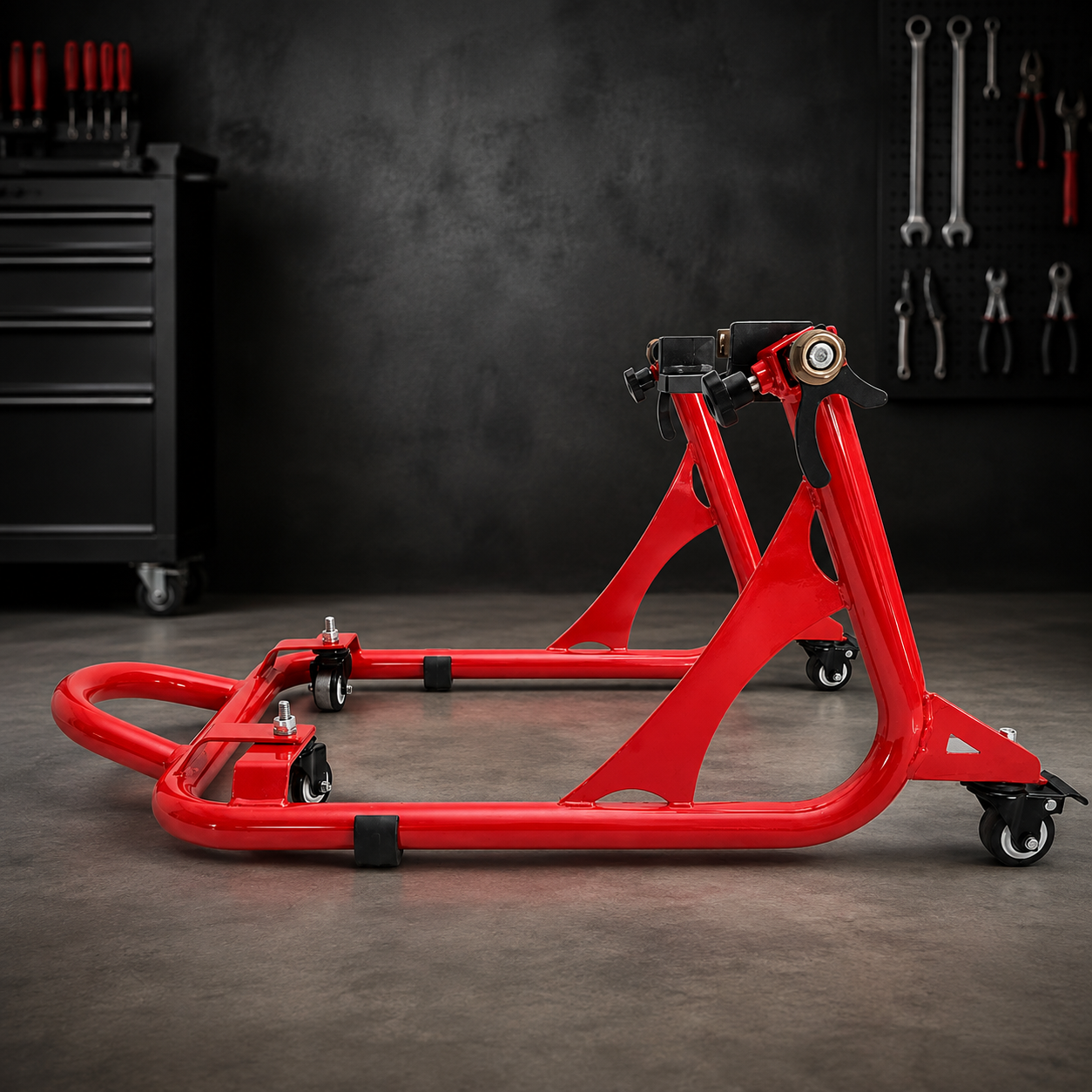 360° Universal Rotatable Motorcycle Paddock Stand