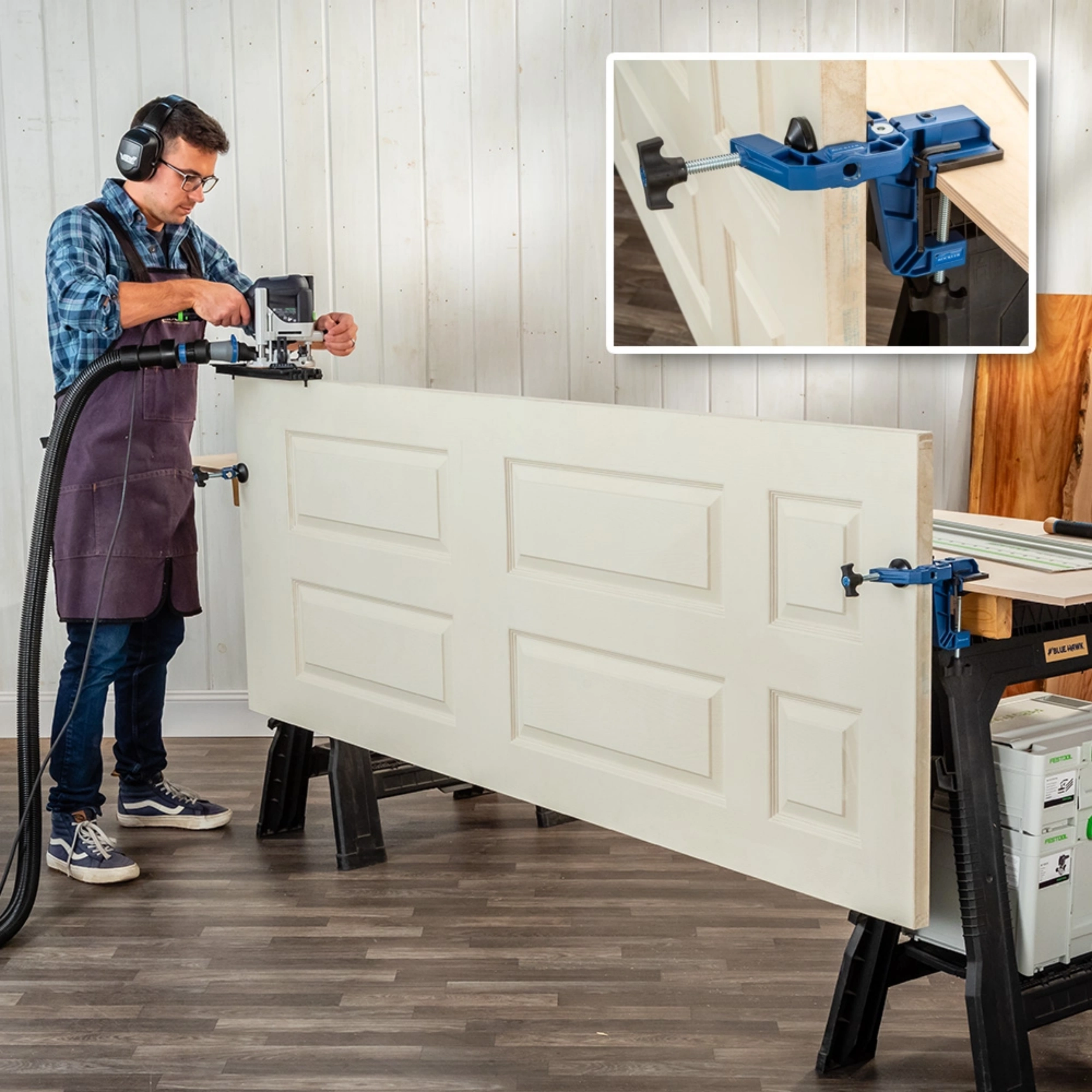 Multipurpose Bench Clamps – Vise-Like Workholding for Any Worksurface