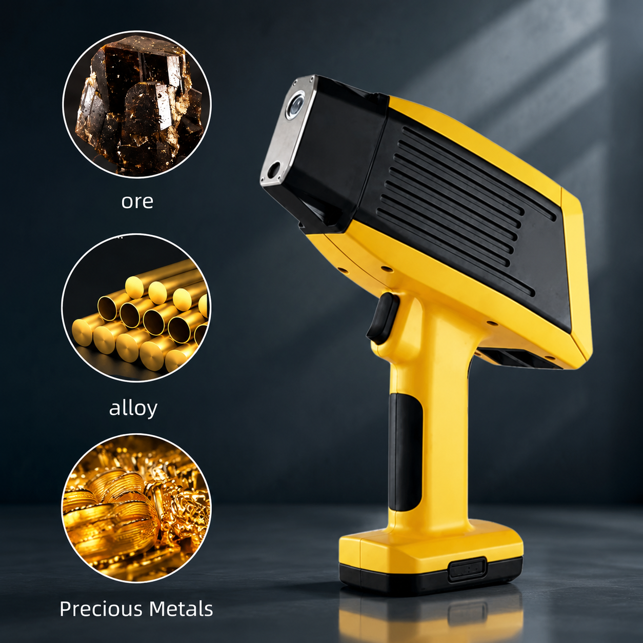 Handheld XRF Precious Metal Analyzer – SDD Technology, 10‑Second Results