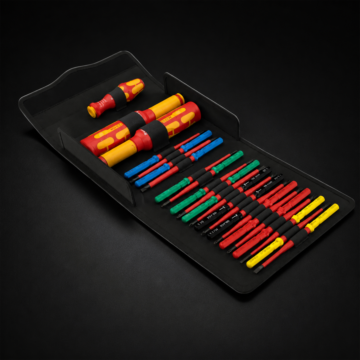 23-Piece Insulated Torque Screwdriver Set with Adjustable Torque Control