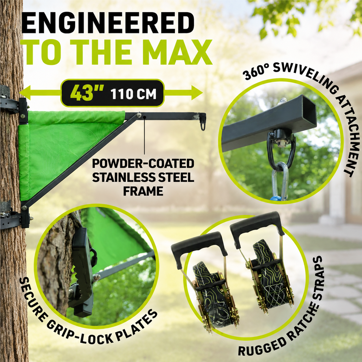 Tree Swing Support System – Build A Swing Without A Branch
