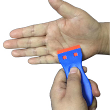 plastic razor blade scraper