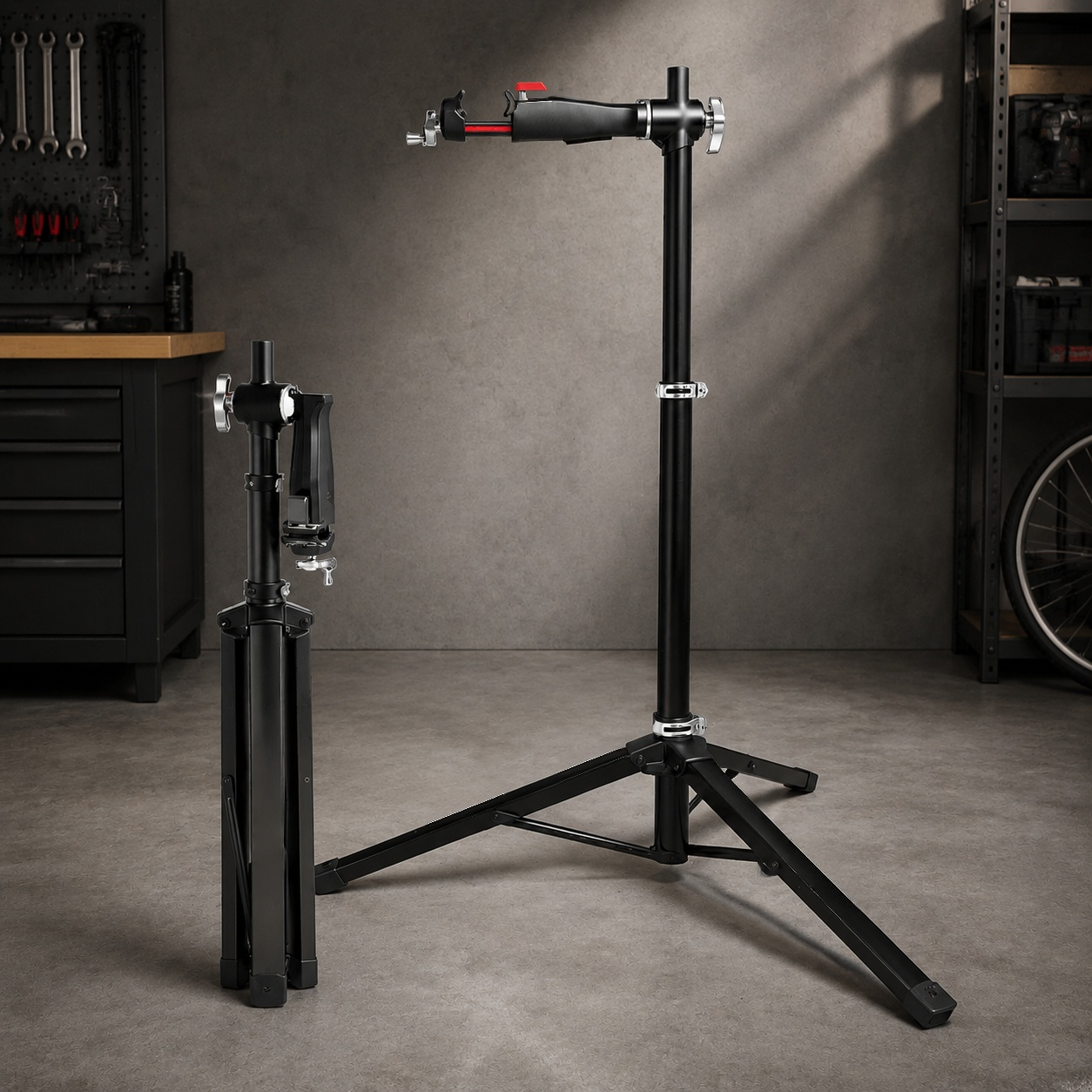 Heavy-Duty Bike Repair Stand – Portable Bicycle Maintenance Workstation