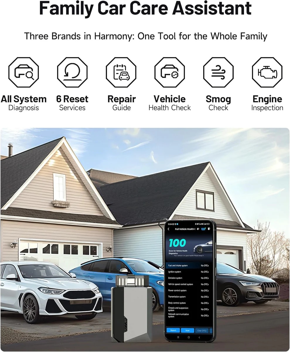 Pocket-Size Bluetooth Scan Tool – Full Vehicle Diagnostics on Your Phone