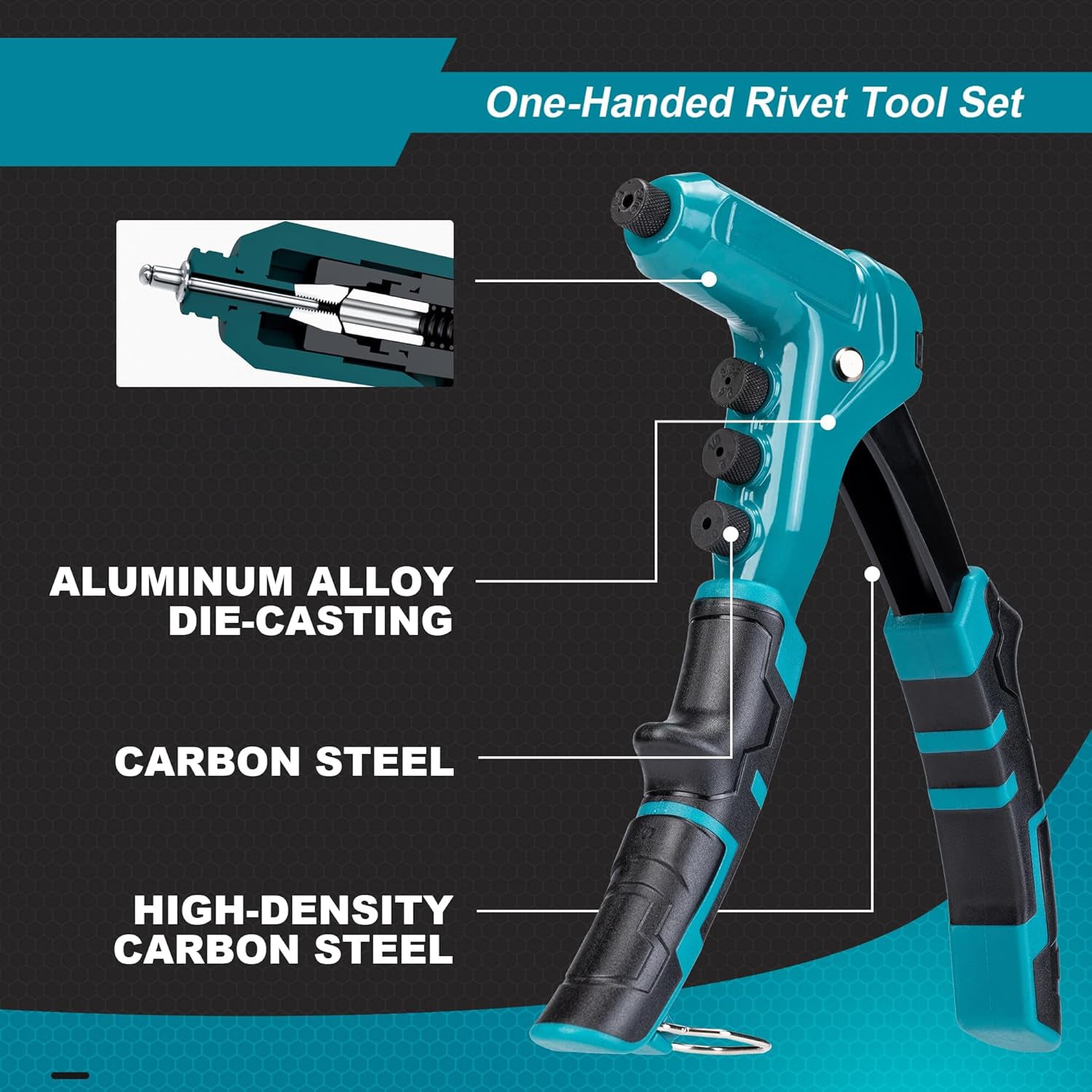 One-Hand Rivet Gun Kit