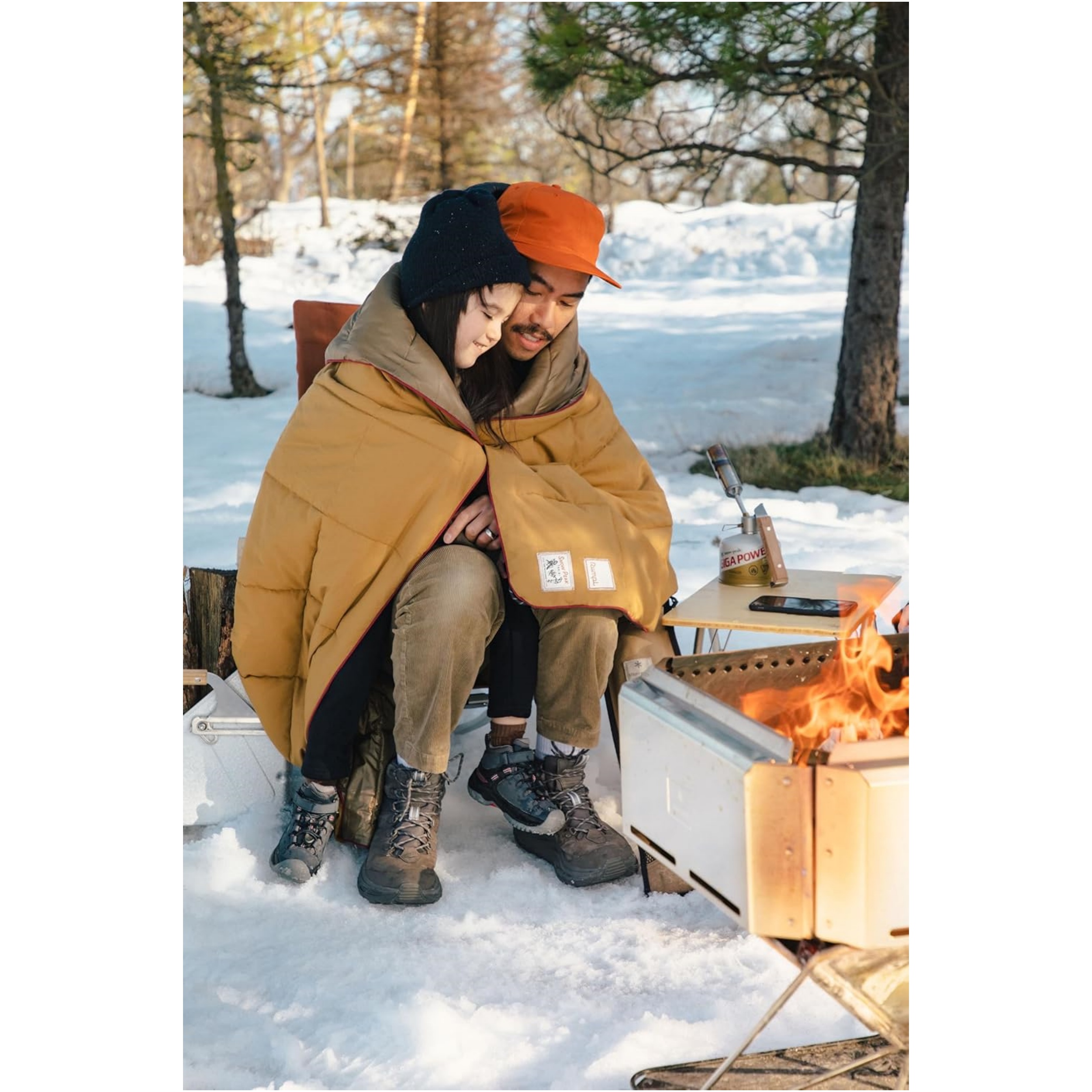 GT-120 Folding Torch – 1000°C Portable Power for Fire Starting & Cooking