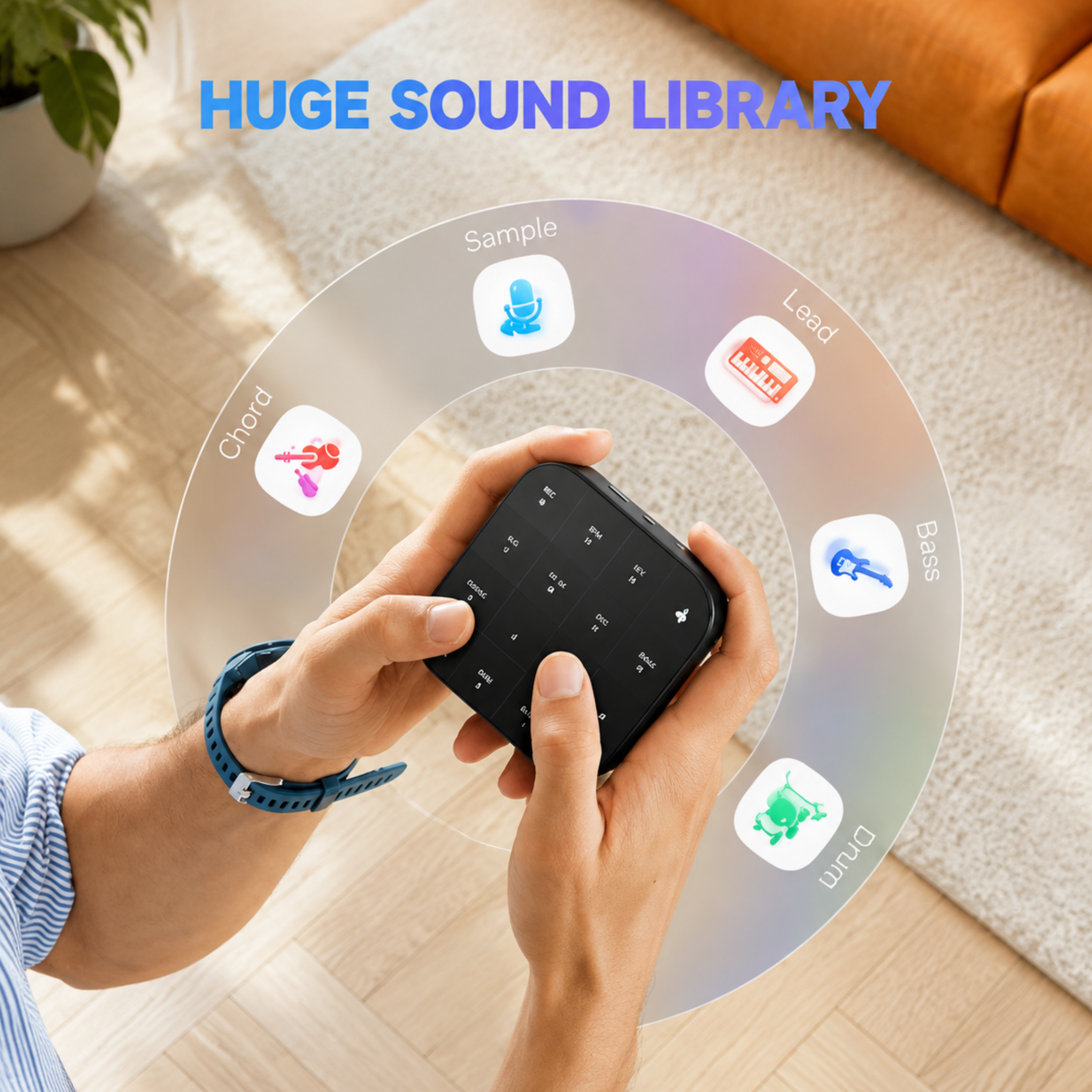 Portable Bluetooth MIDI Controller