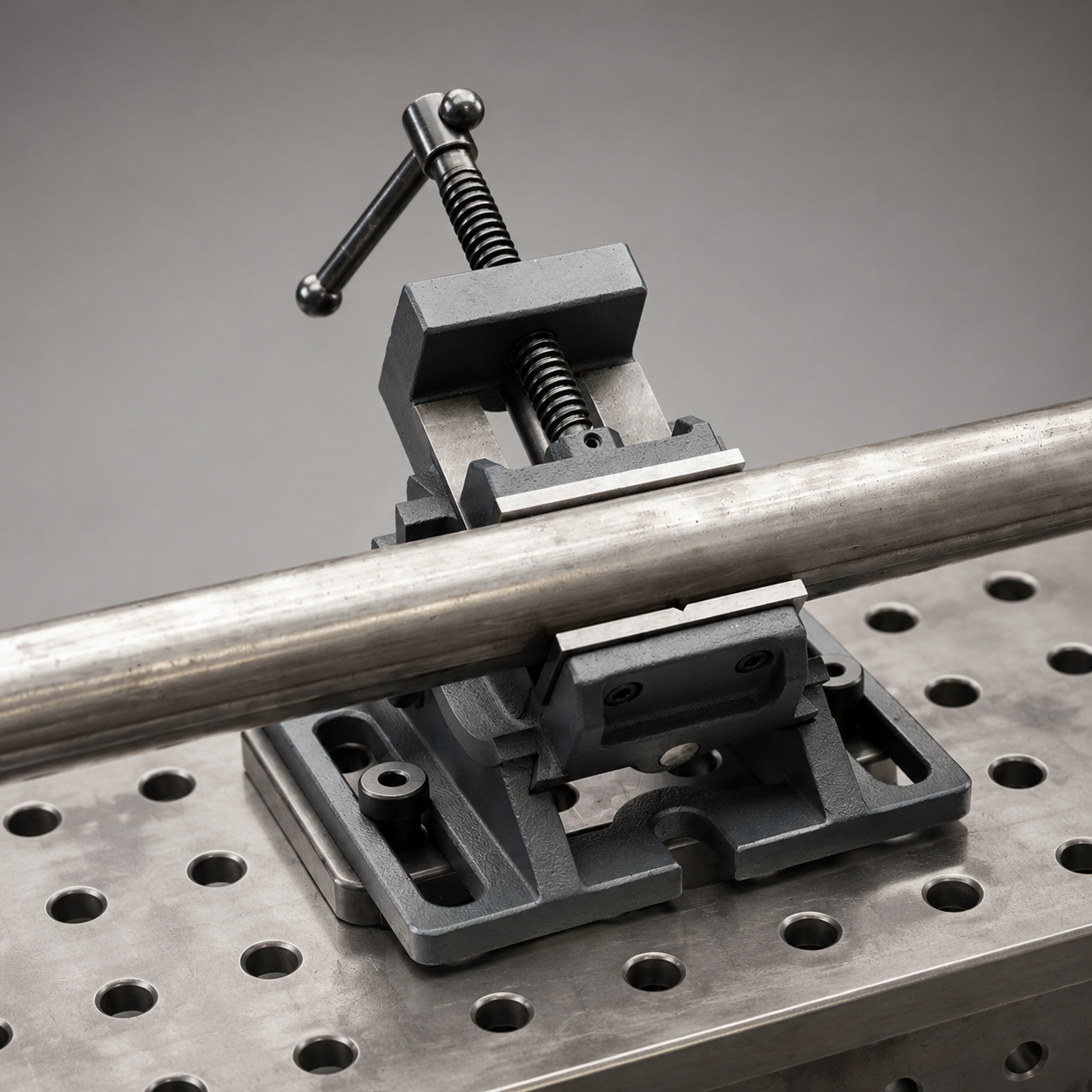 Adjustable Angle Drill Press Vise – Heavy Duty Precision Workholding Tool