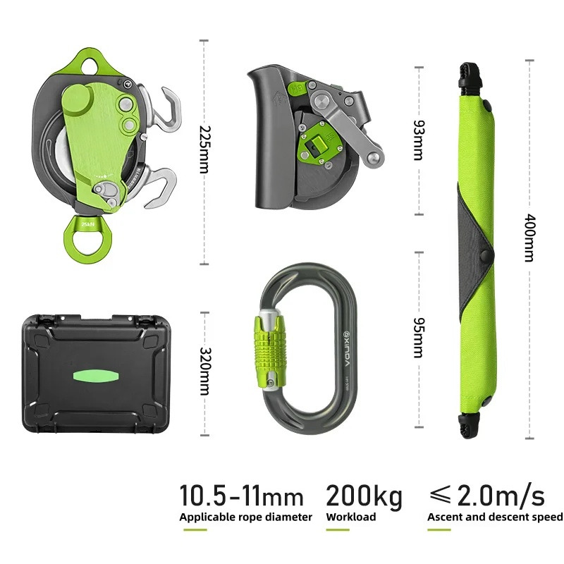 Electric Rope Ascender – Powered Vertical Access & Lifting System