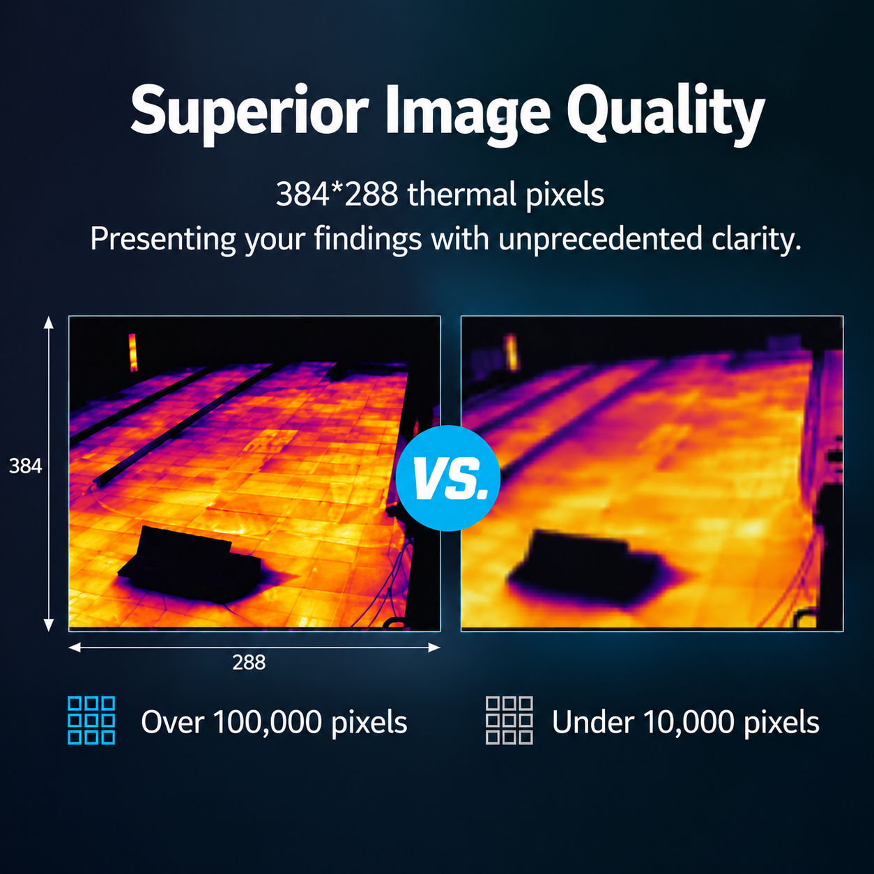 Handheld Thermal Imaging Camera – High-Resolution Infrared Imager for Building Inspections & HVAC