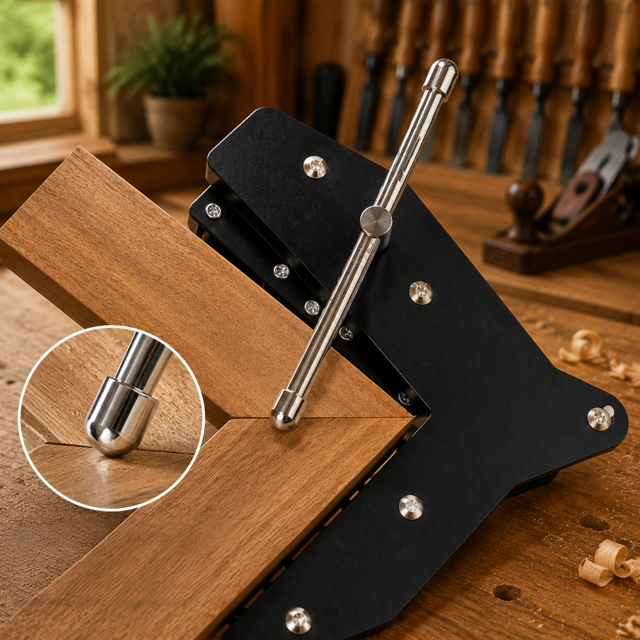 Heavy-Duty Corner Clamp for Woodworking