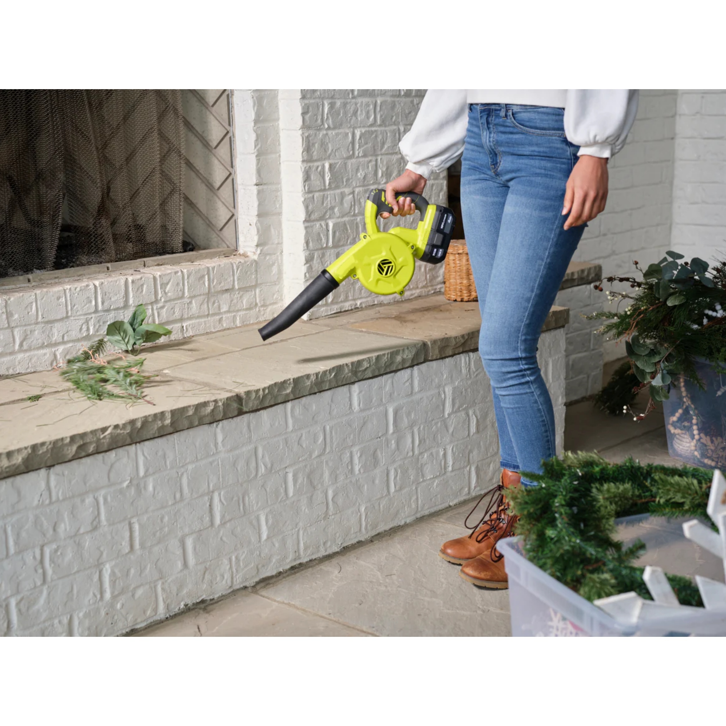 Cordless Workshop Air Blower Kit