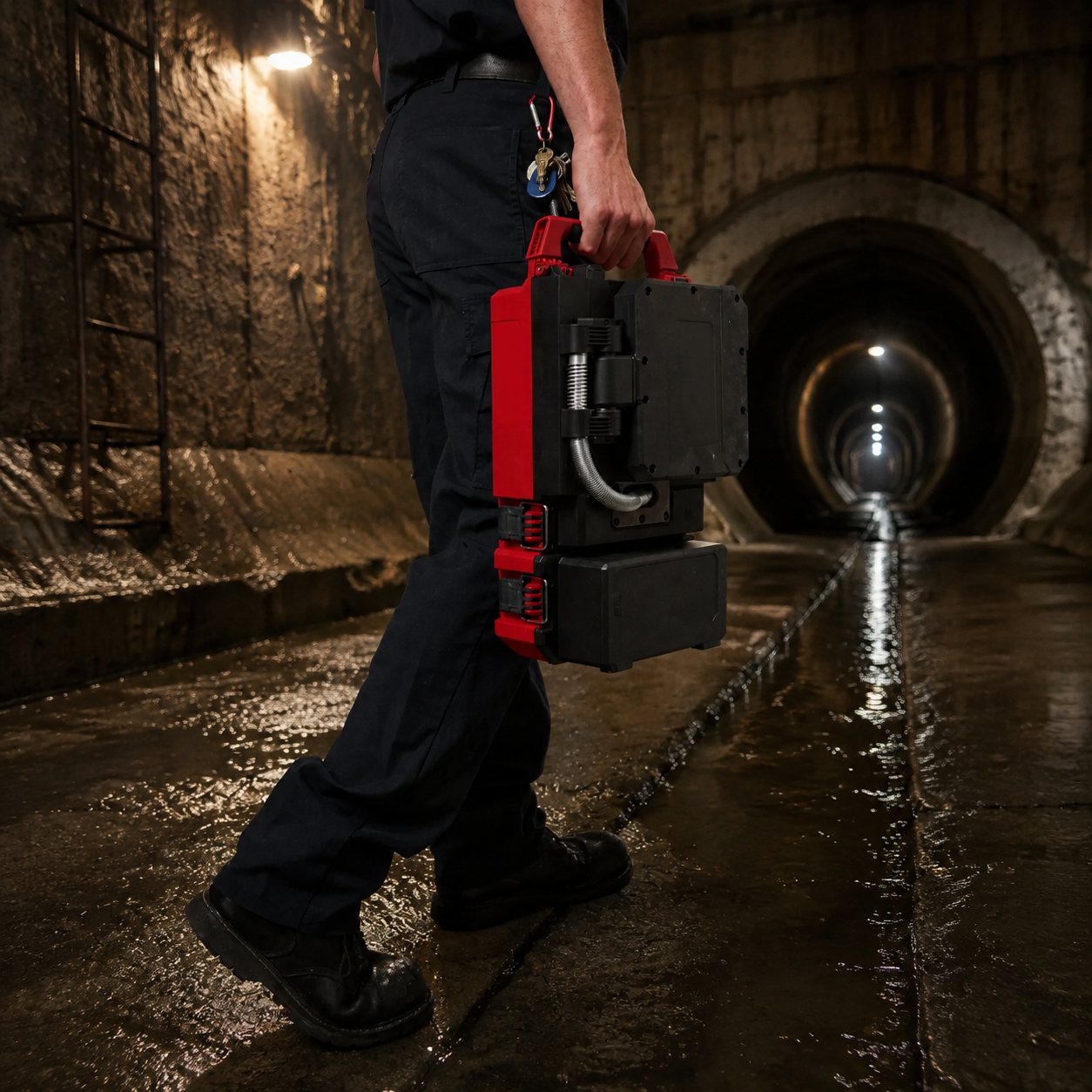 Portable Sewer Inspection Camera – HD Pipeline Viewing System With Flexible Cable