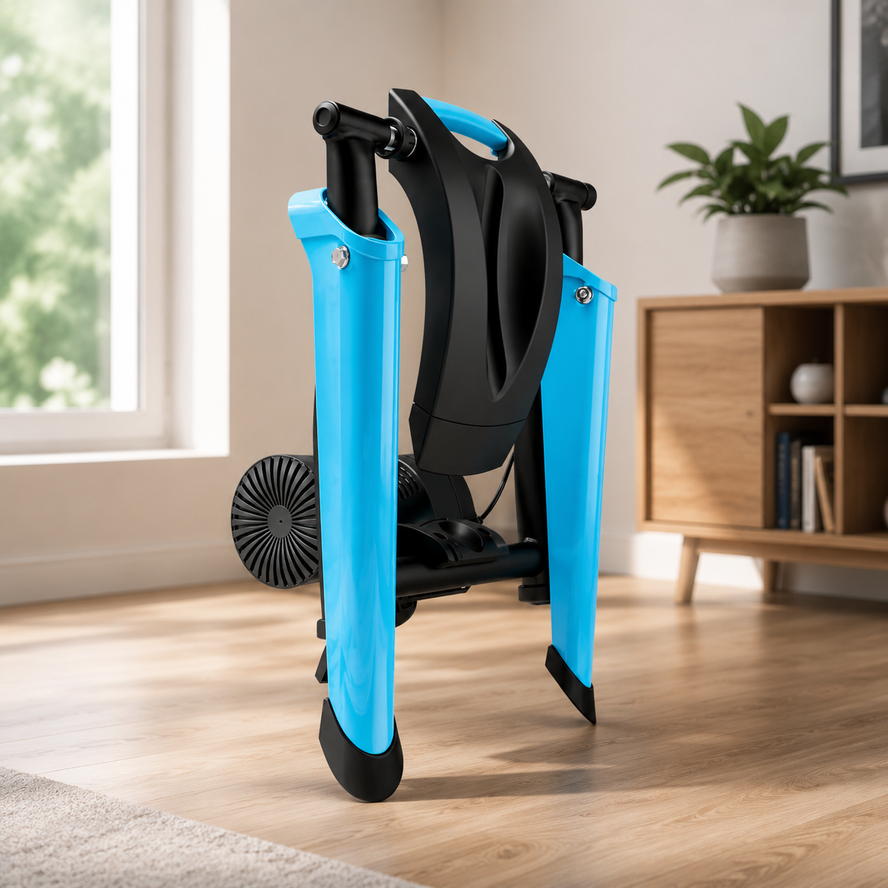 Indoor Bike Trainer – Magnetic Resistance, 10 Levels, Quiet Operation