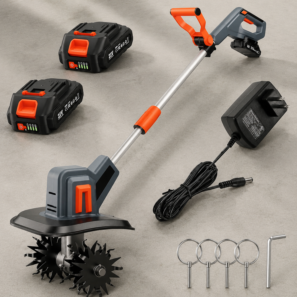 Cordless Electric Garden Tiller