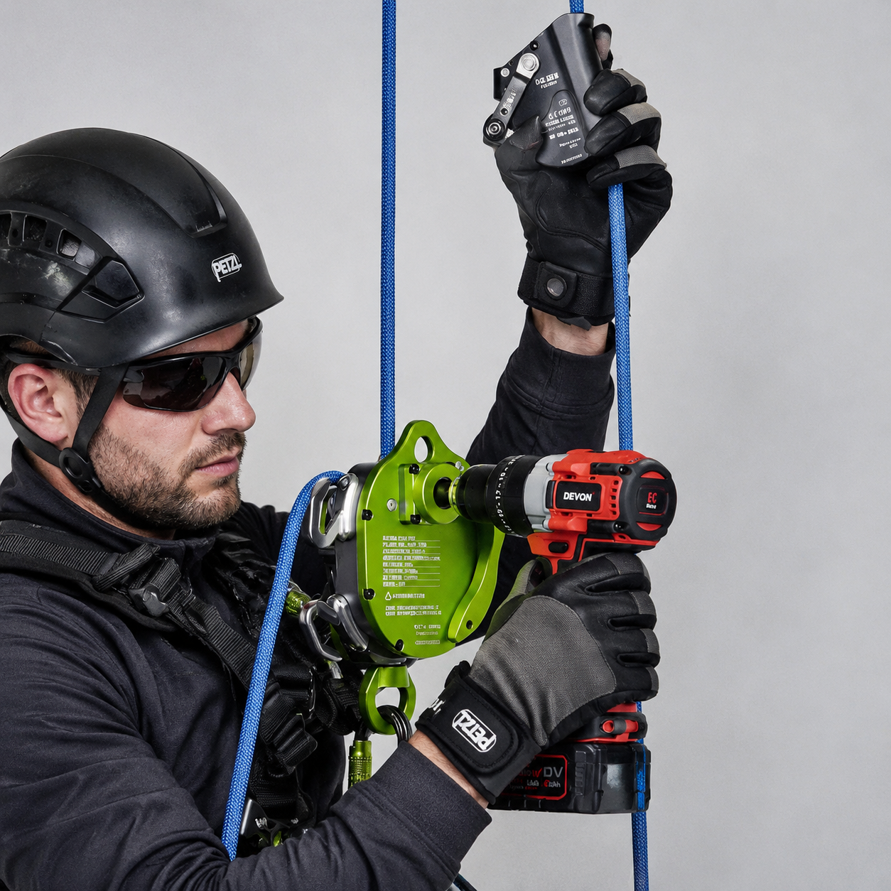 Electric Rope Ascender – Powered Vertical Access & Lifting System