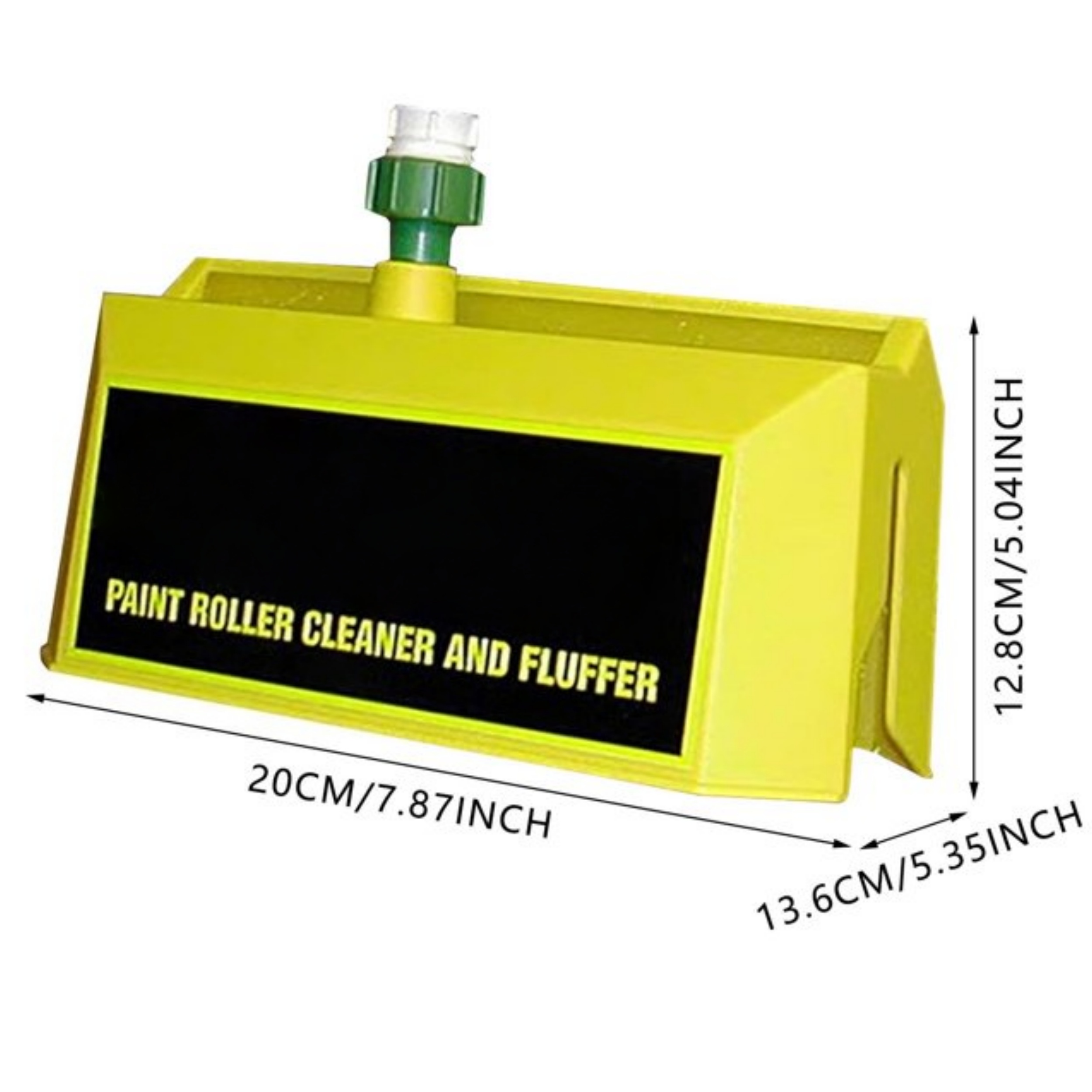 Paint Roller Cleaner with Adapter – 15–60 Seconds, Hands‑Free, No Mess