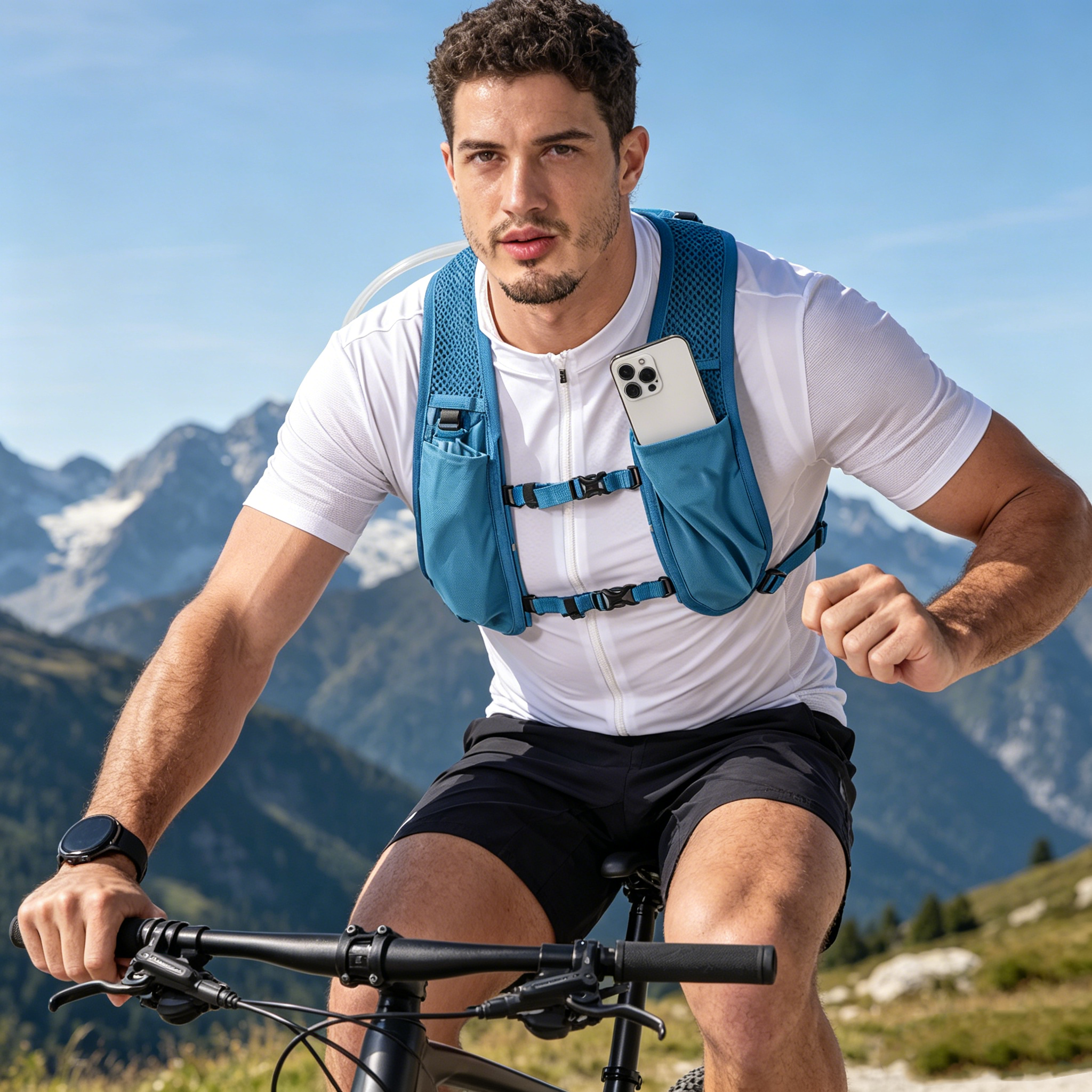 Hydration Vest Backpack – Lightweight Running Hydration Pack with Water Bladder