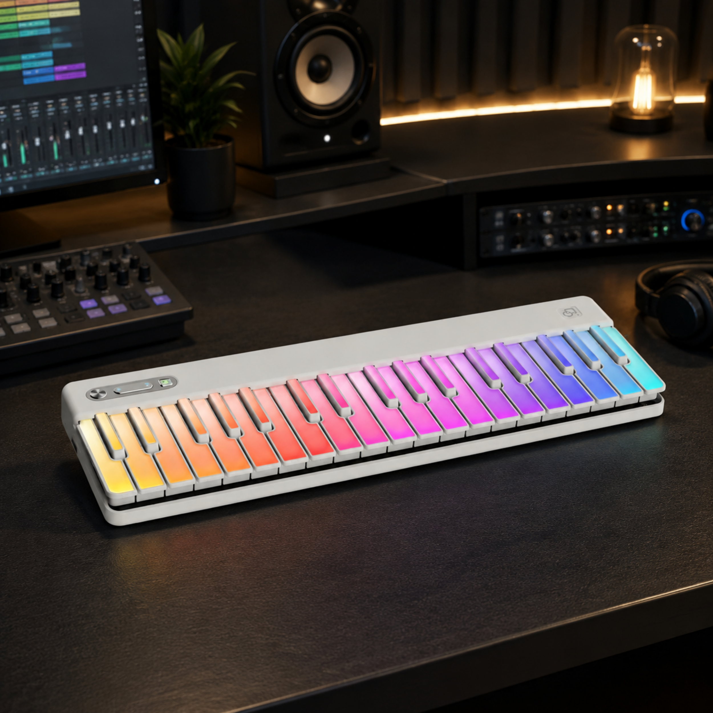 36-Key Light-Guided MIDI Keyboard – Smart Music Creation Controller