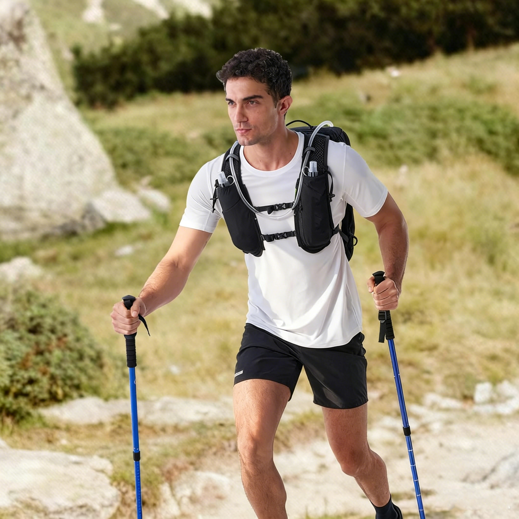 Hydration Vest Backpack – Lightweight Running Hydration Pack with Water Bladder