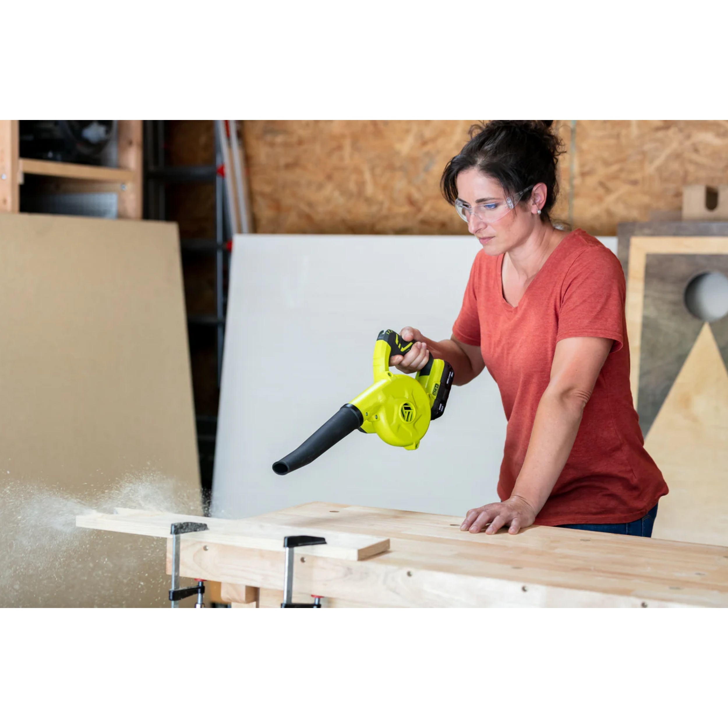 Cordless Workshop Air Blower Kit