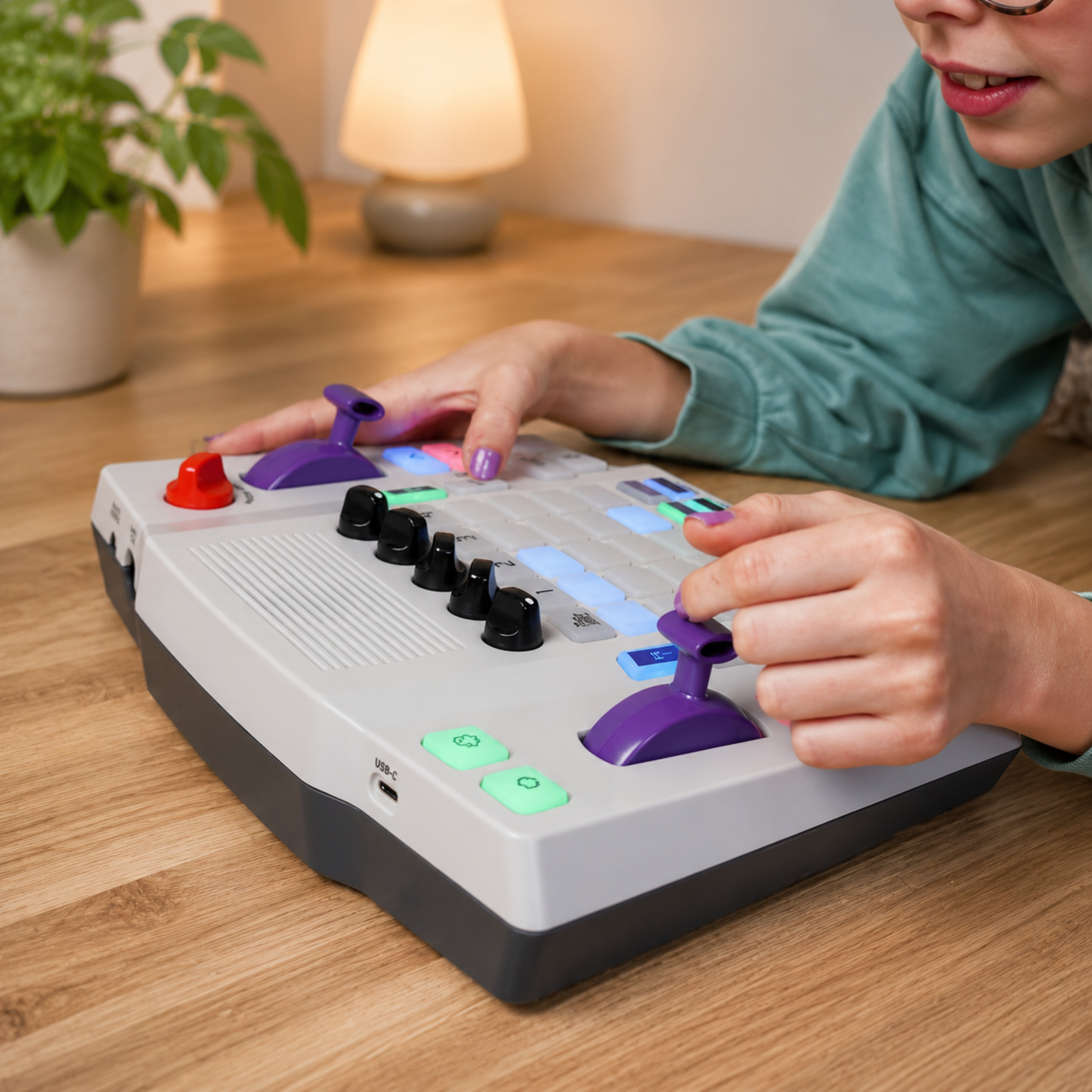 Portable Music Creation Station – Multi-Track Sampler and Beat Making Device