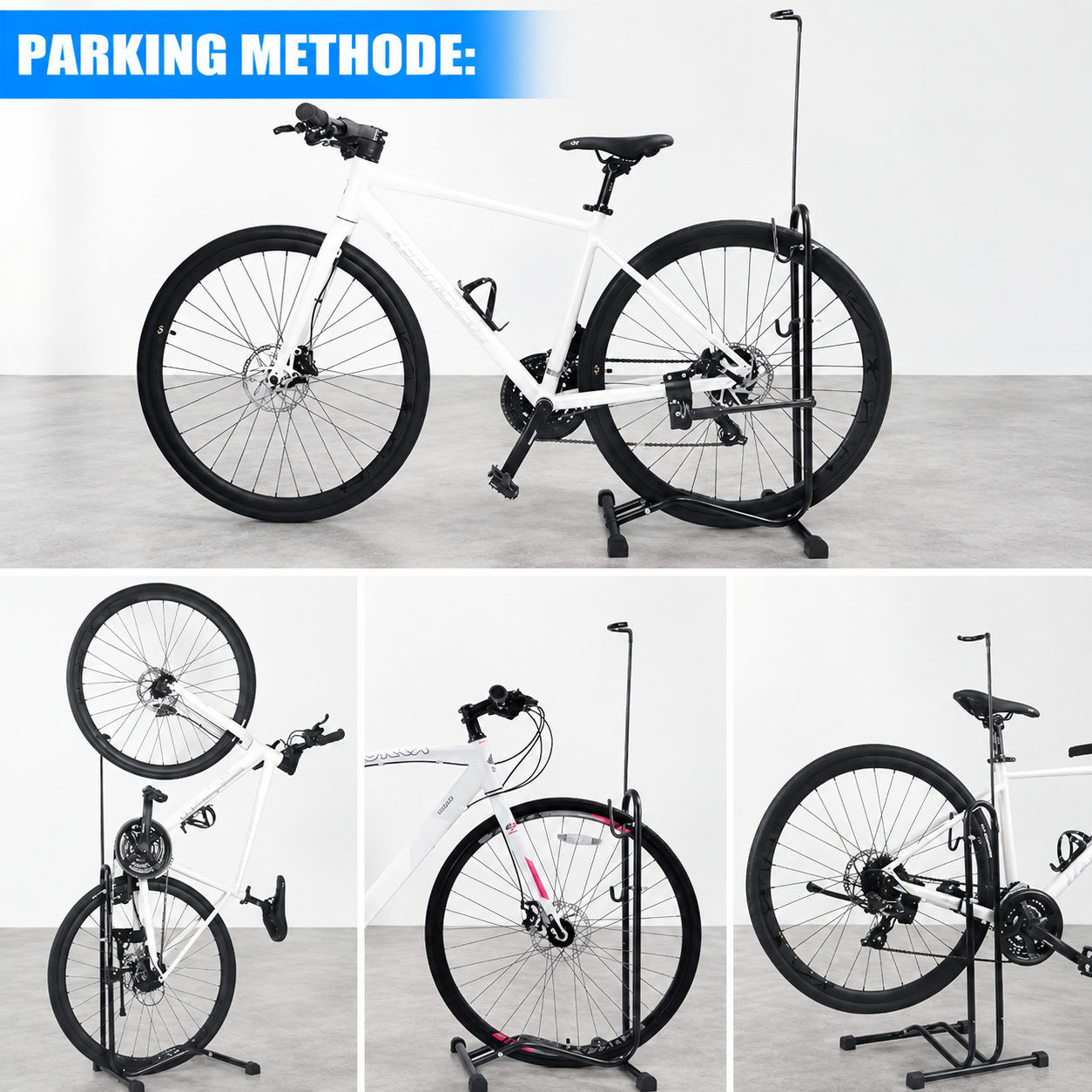 3-in-1 Bicycle Parking & Maintenance Stand