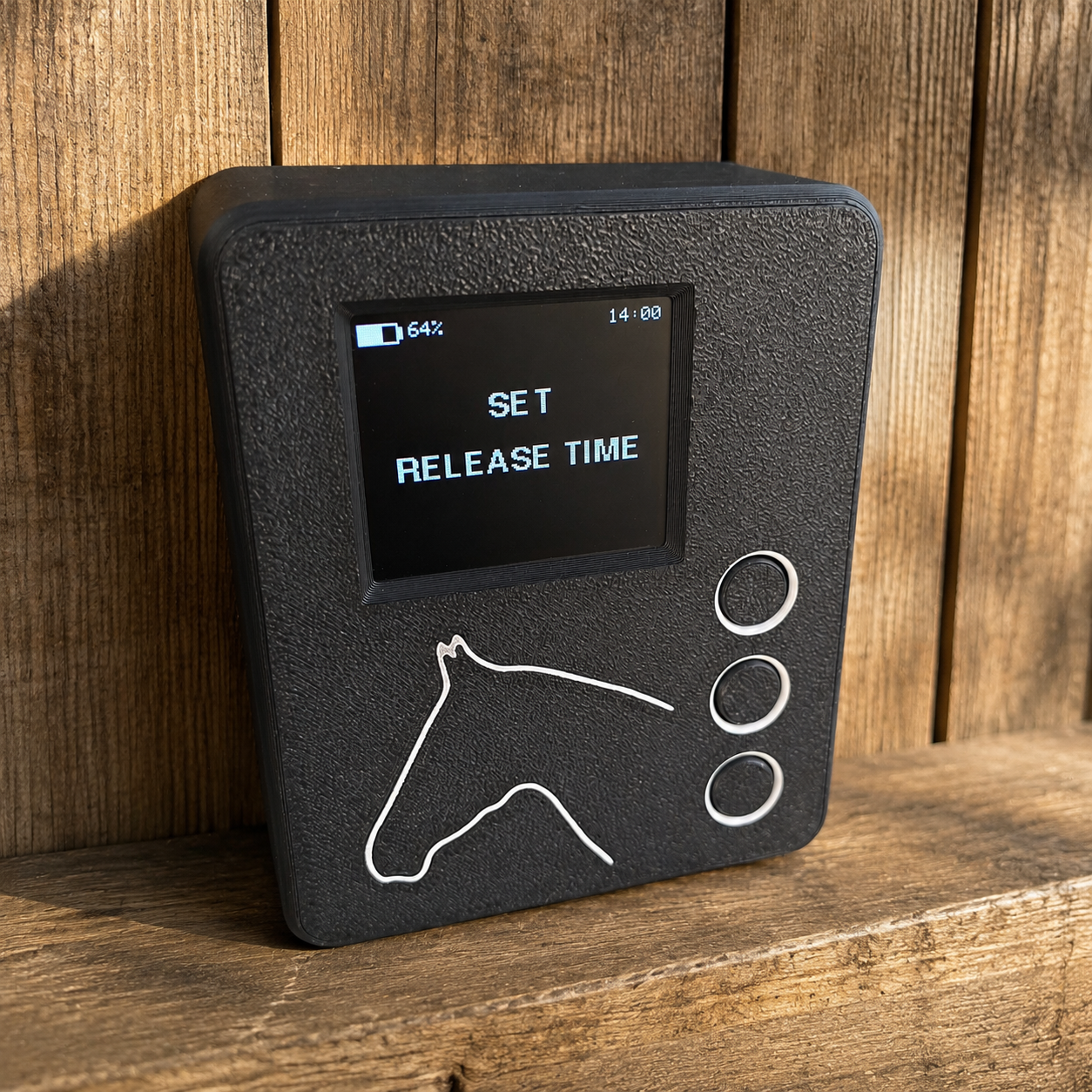 Automatic Hay Feeder – Smart Timed Feeding System for Horses