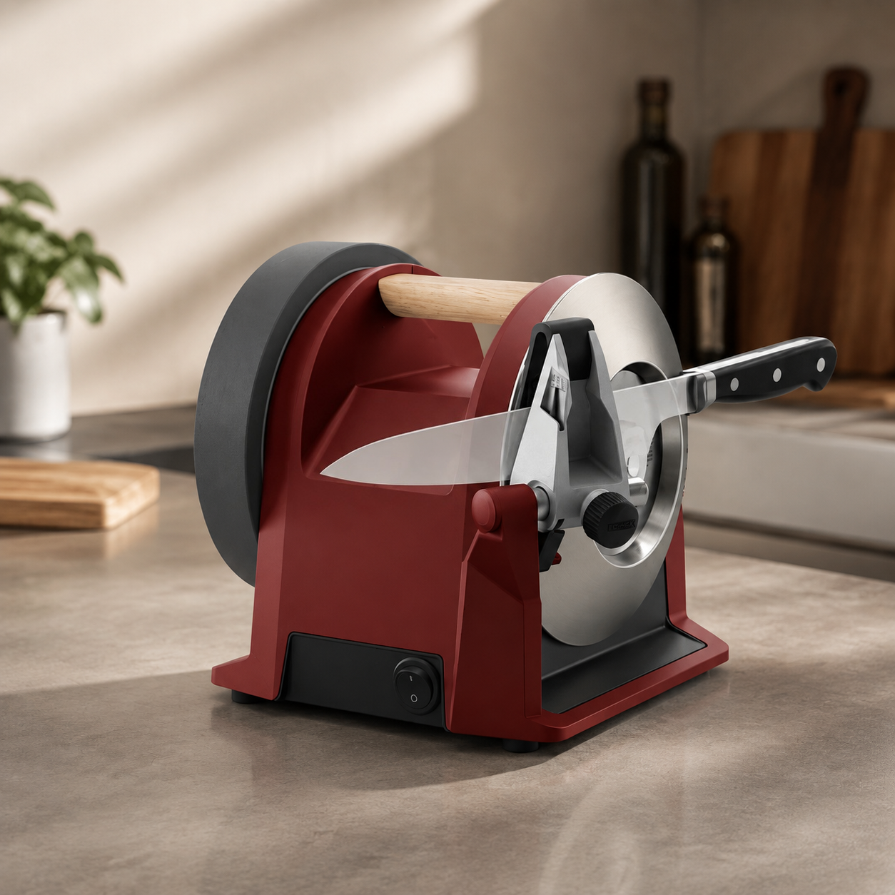 Electric Kitchen Sharpener – Precision Sharpening System For Home Chefs