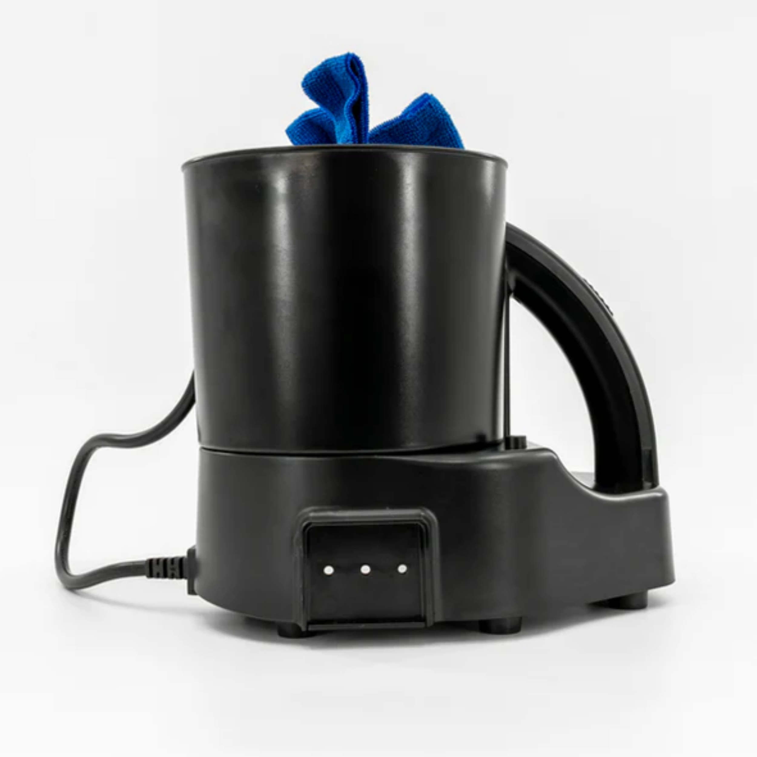 Glassware Polisher – Microfiber Brushes, Atomized Mist, Lightweight Design