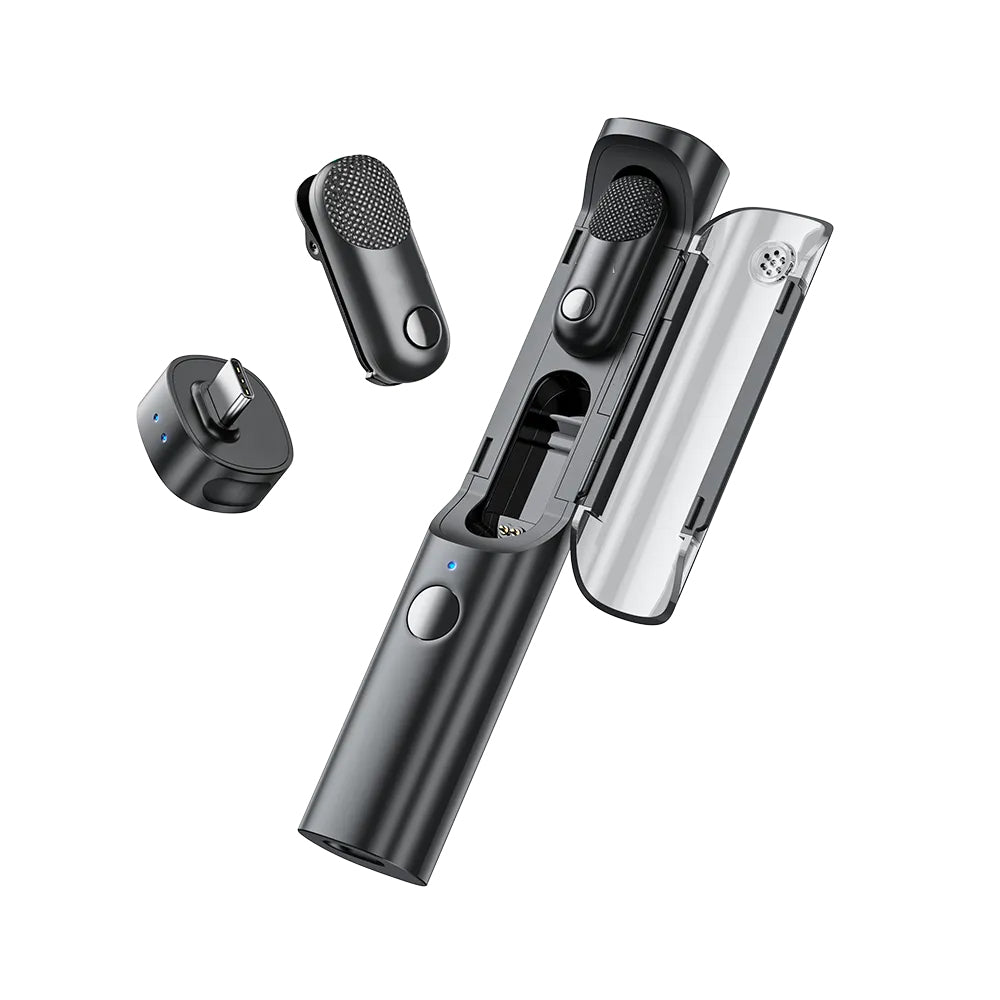 4-in-1 Wireless Lavalier Microphone