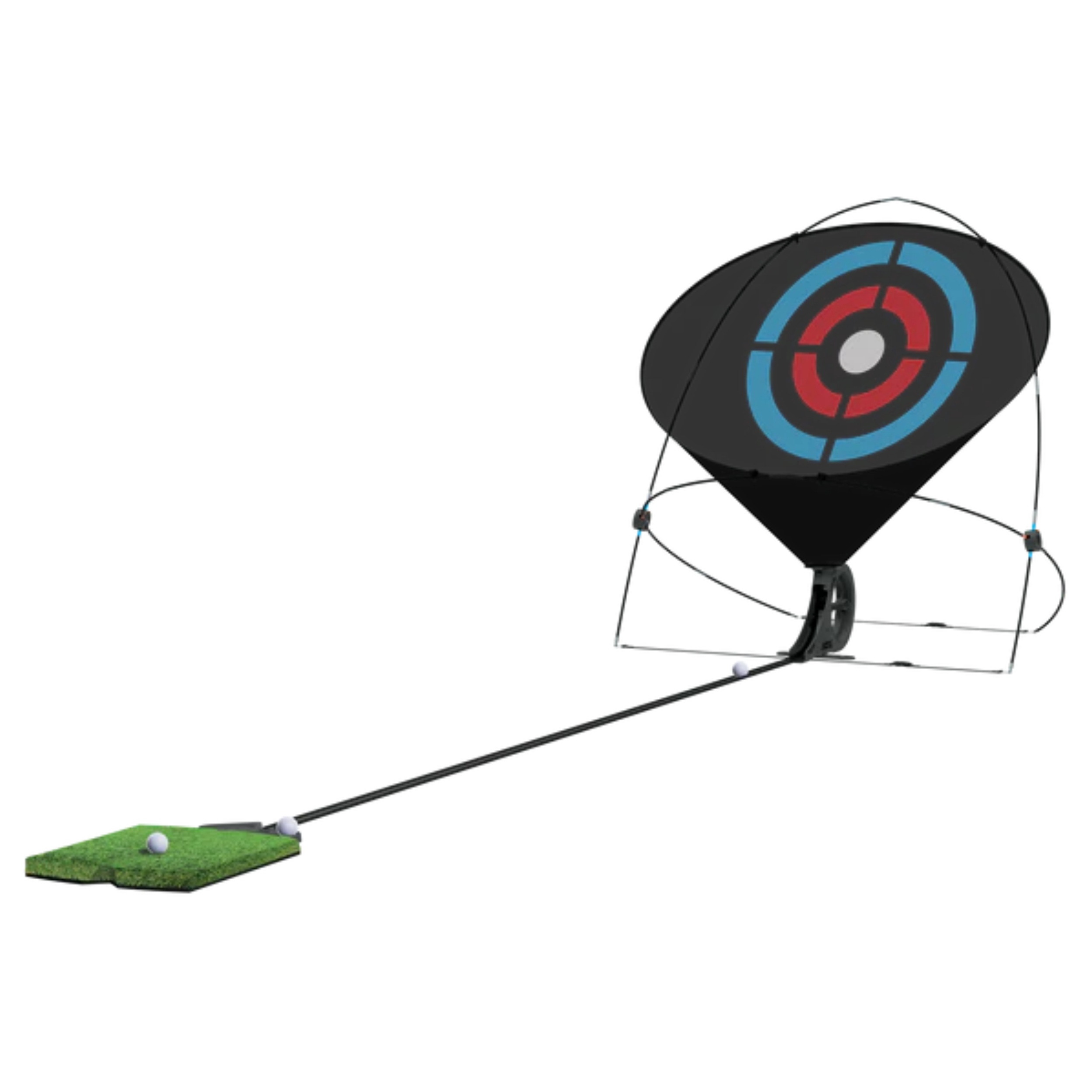 Portable Golf Chipping Practice Net – Automatic Ball Return Training System