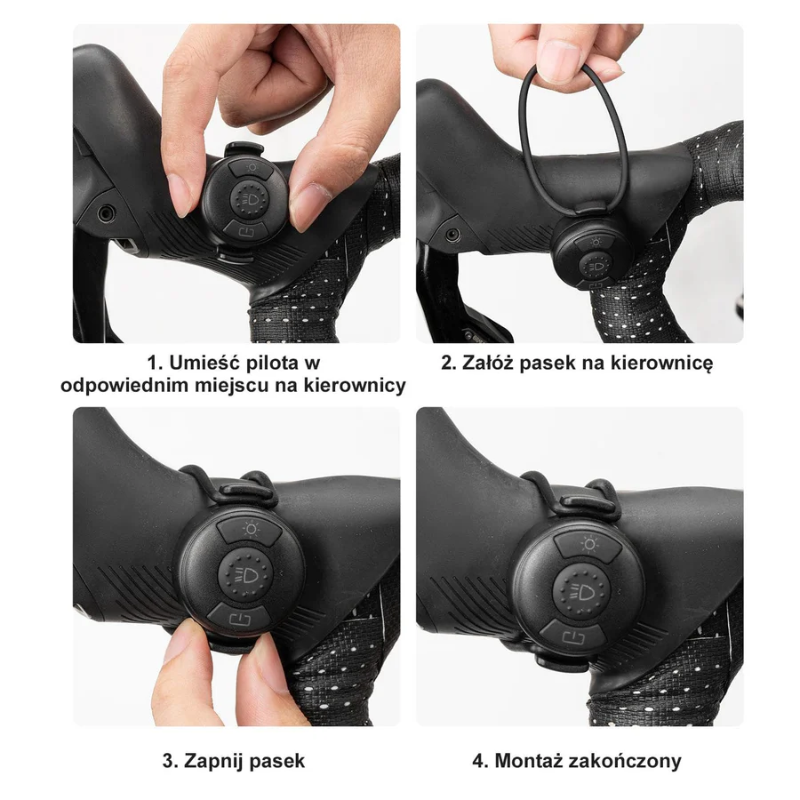Ultimate Smart Front Light with Remote – 1600 Lumen Beast for Night Riding 