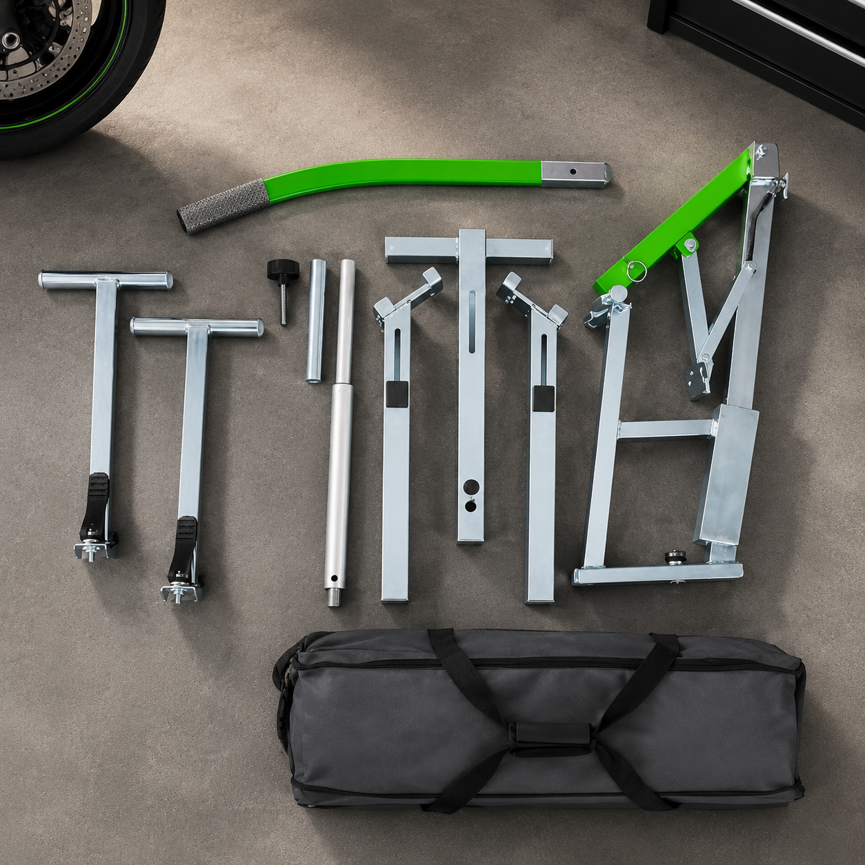 Portable Motorcycle Tire Changer – Professional Wheel Maintenance Tool