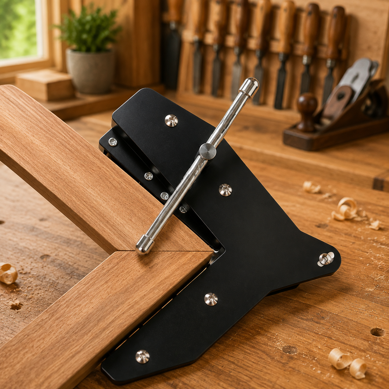 Heavy-Duty Corner Clamp for Woodworking