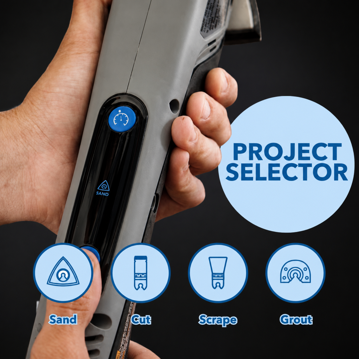 12V Cordless Brushless Multi-Tool