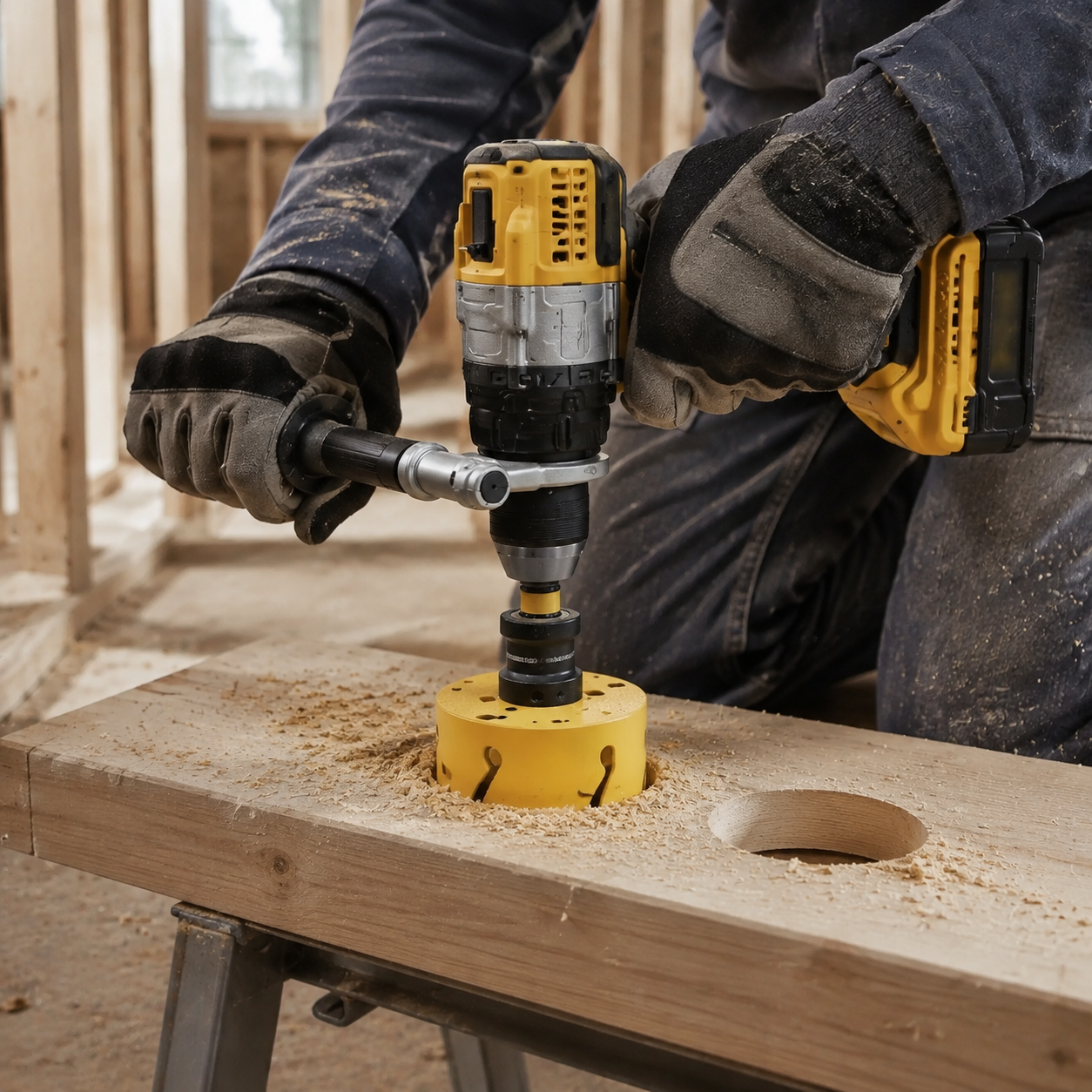 Electric Knockout Hole Punch Tool – Fast & Precise Hole-Making Solution