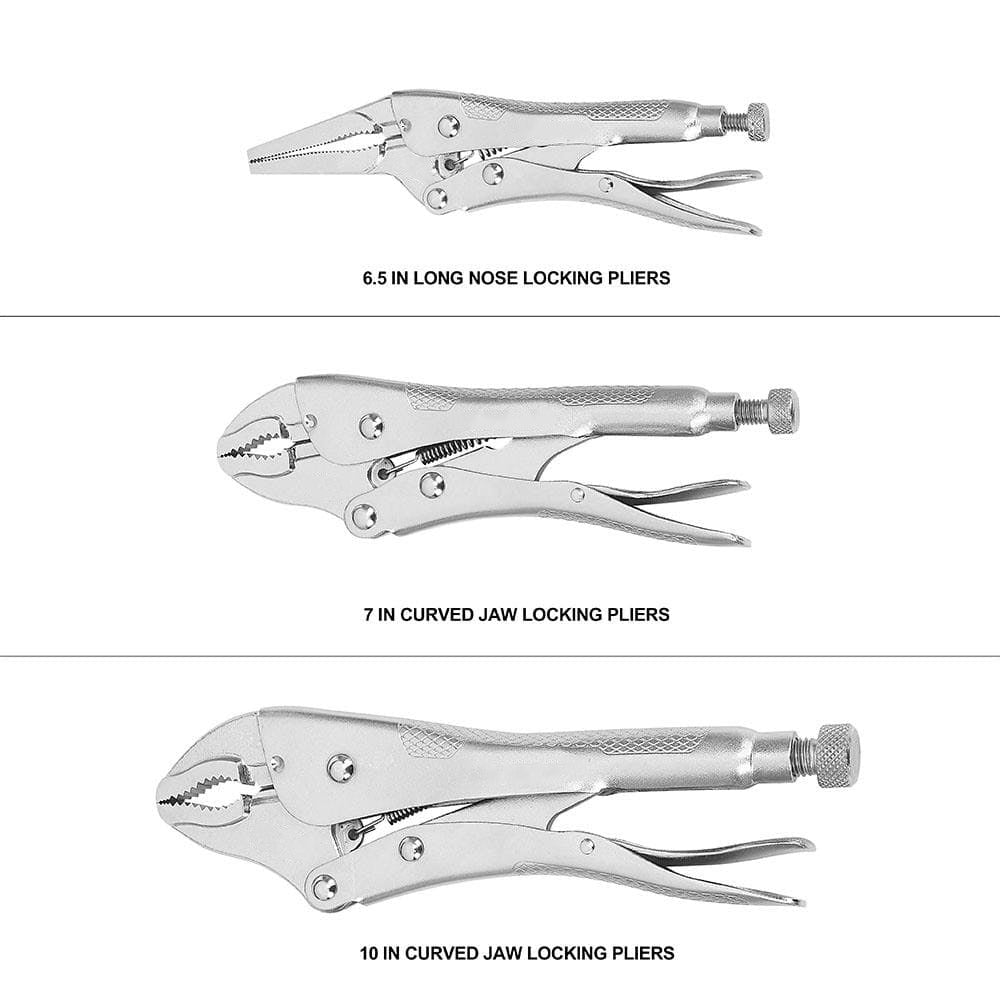 Heavy-Duty Locking Pliers Clamp Tool