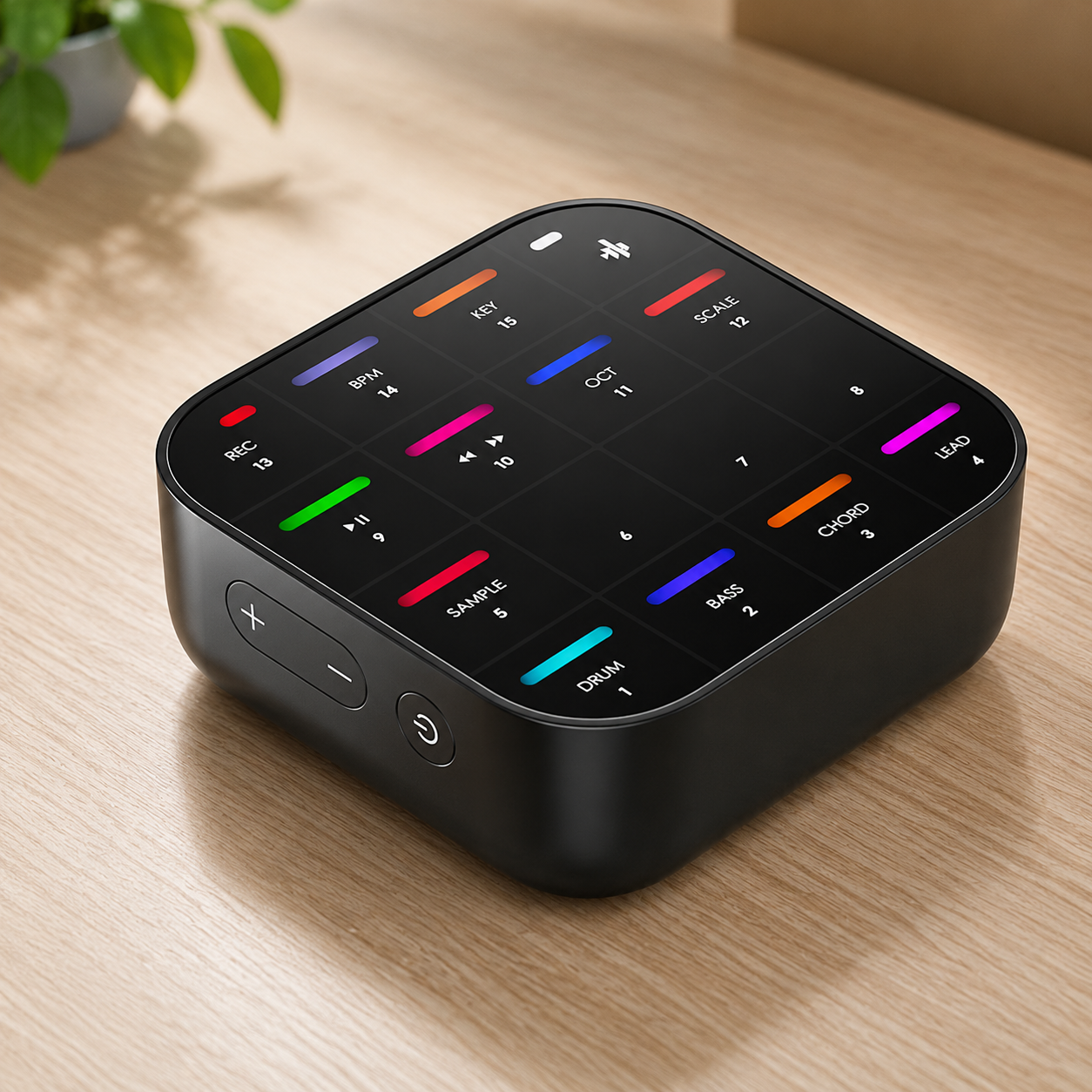 Portable Bluetooth MIDI Controller