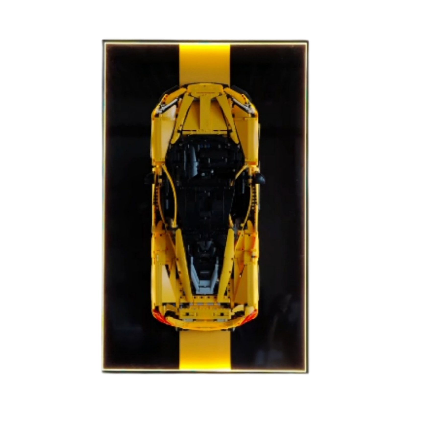 Wall-Mounted Racing Model Display Frame
