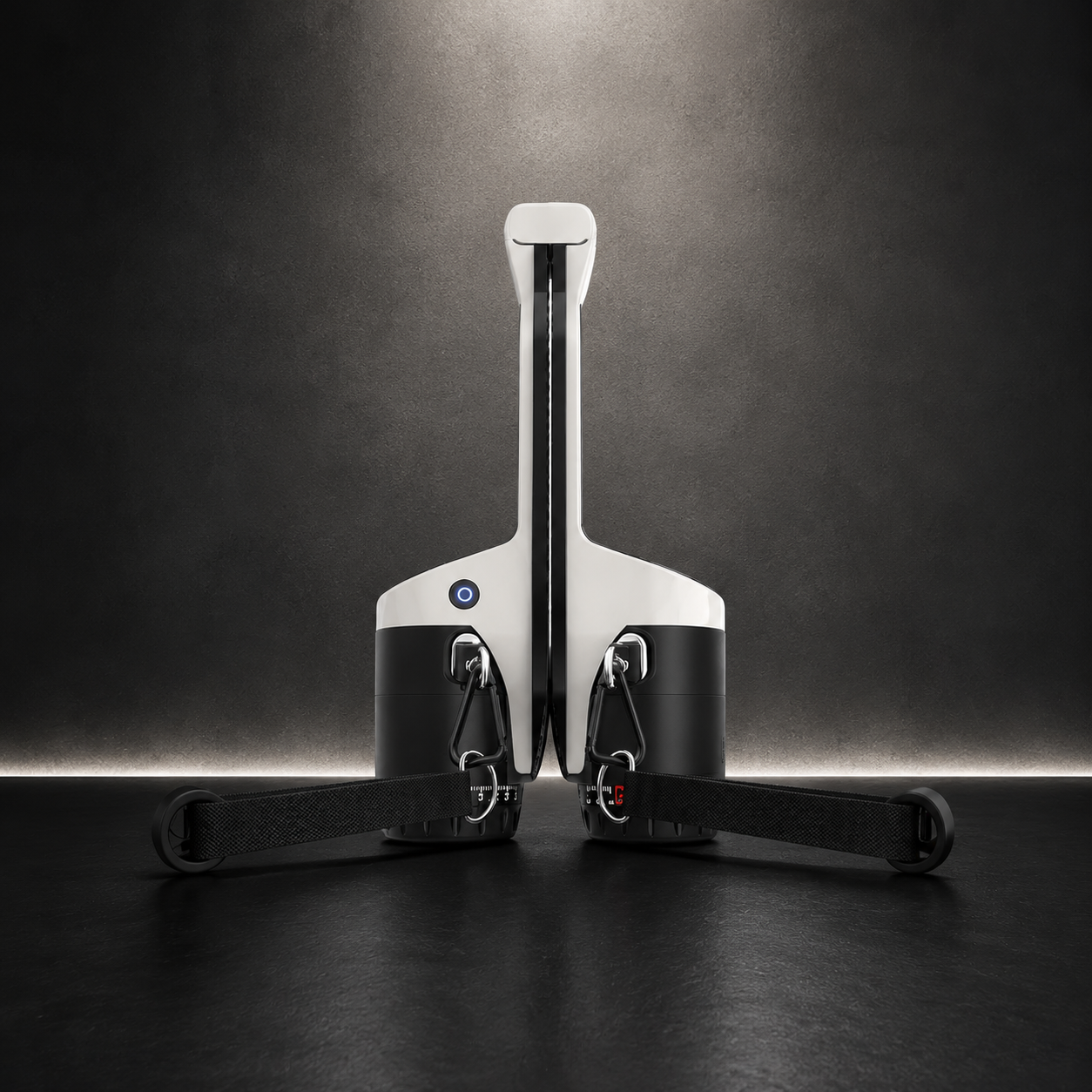 Portable Smart Cable Gym – 5‑300 lbs Resistance, Bluetooth Connected, Folds for Storage