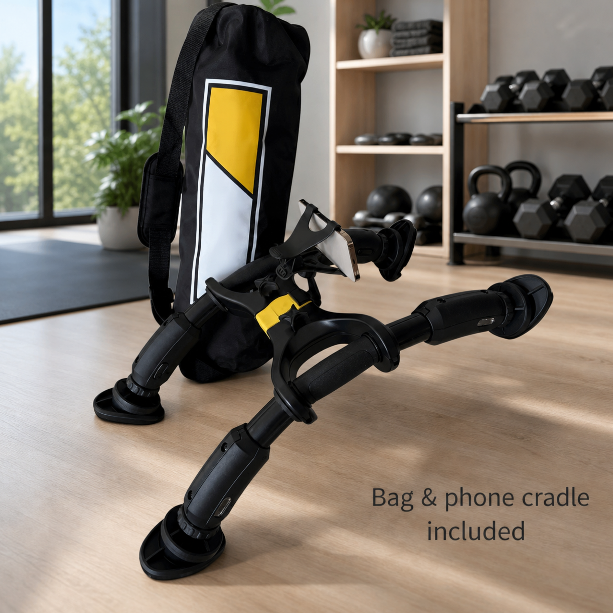 Portable Core Trainer – Adjustable Home Ab Workout Machine