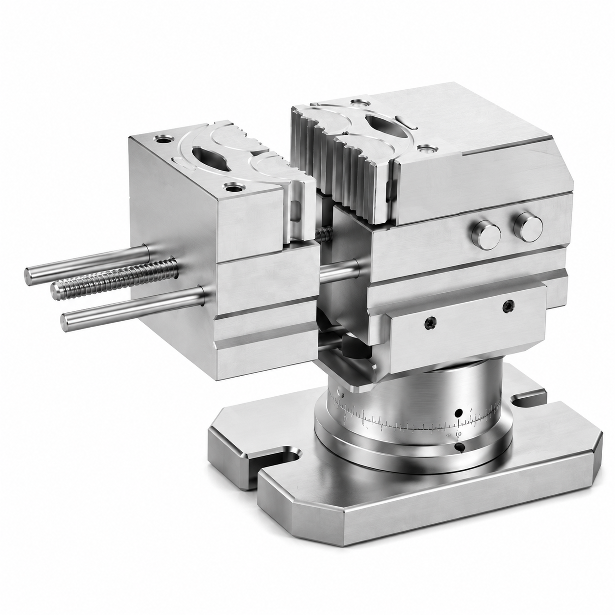 Electric Multi-Axis Bench Vise – Flexible Precision Clamping For Your Workbench