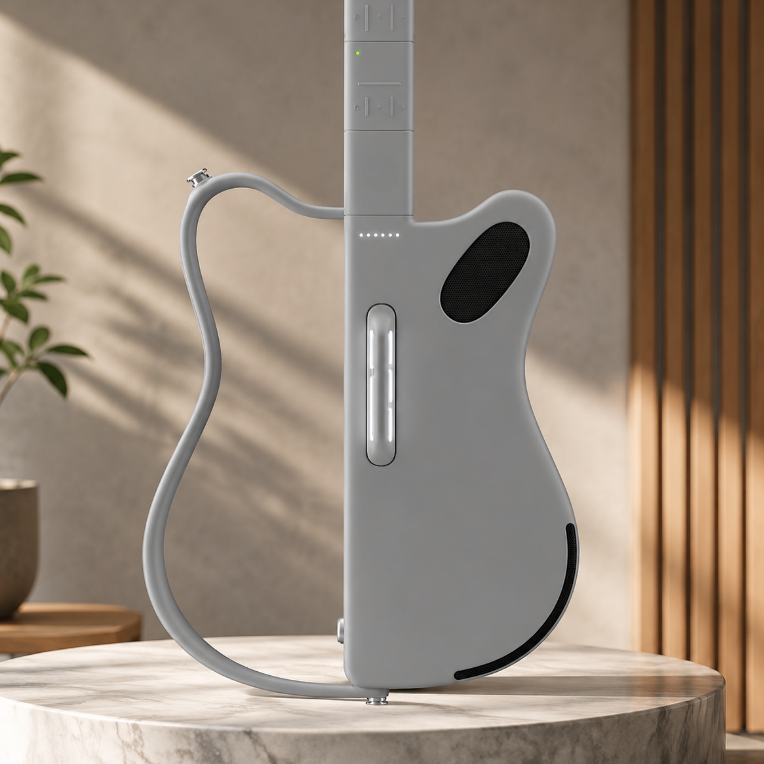 Stringless Smart Guitar – Digital Interactive Musical Instrument