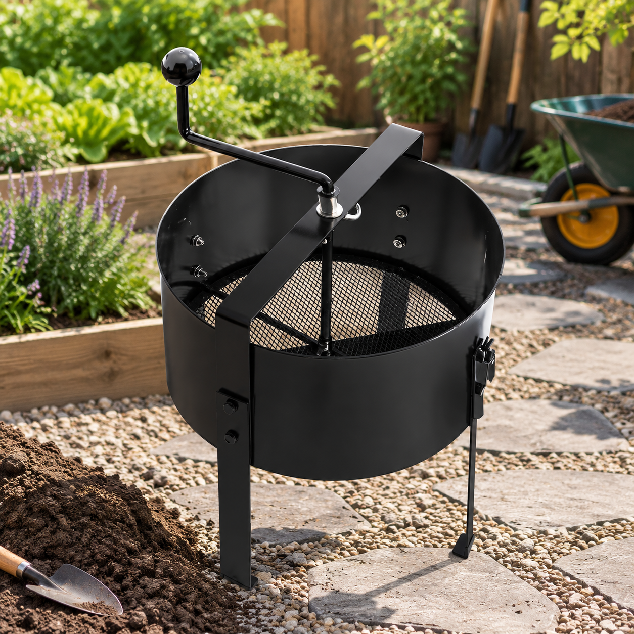 Rotary Soil Sifter