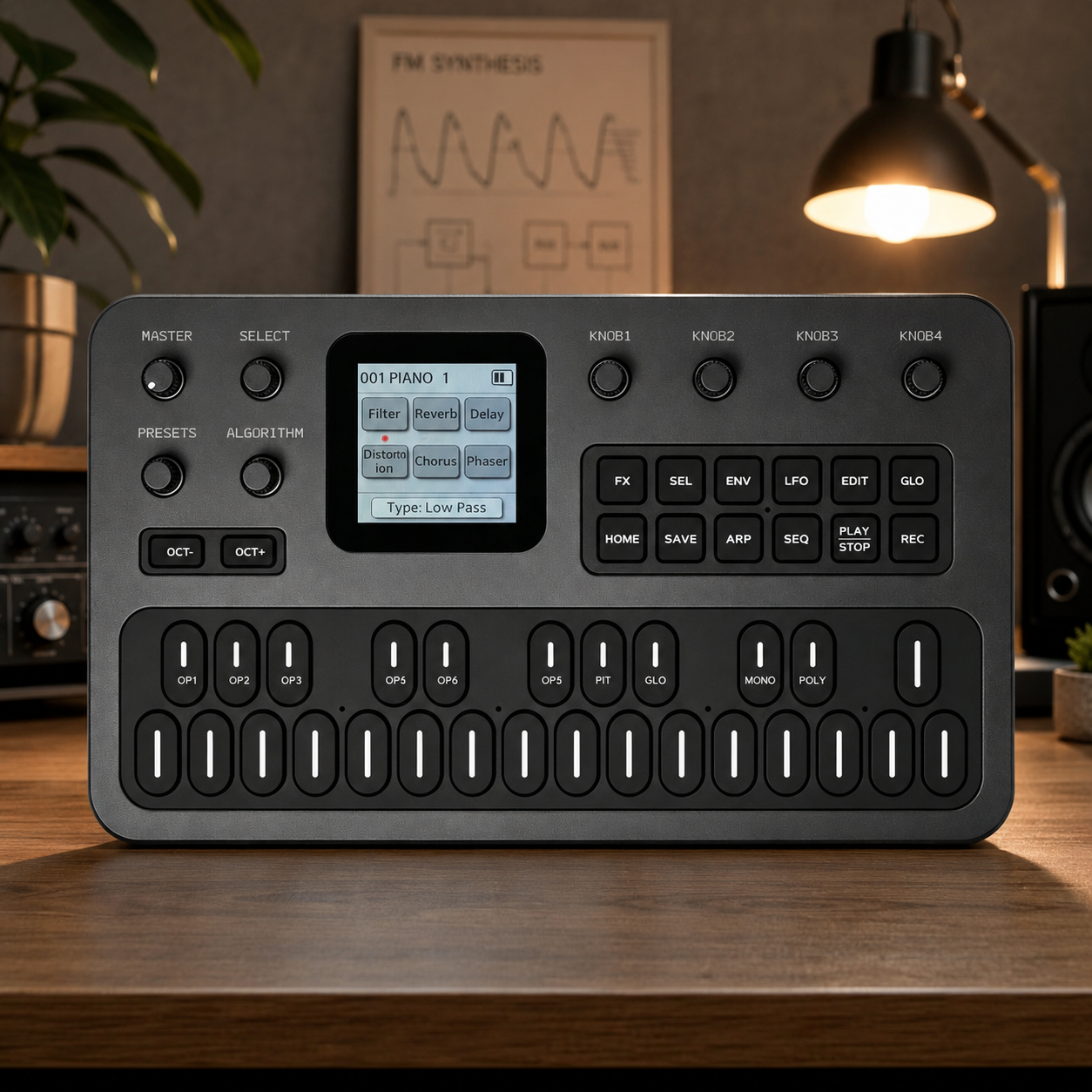 Pocket FM Synthesizer – Portable MIDI Sound Creation Tool