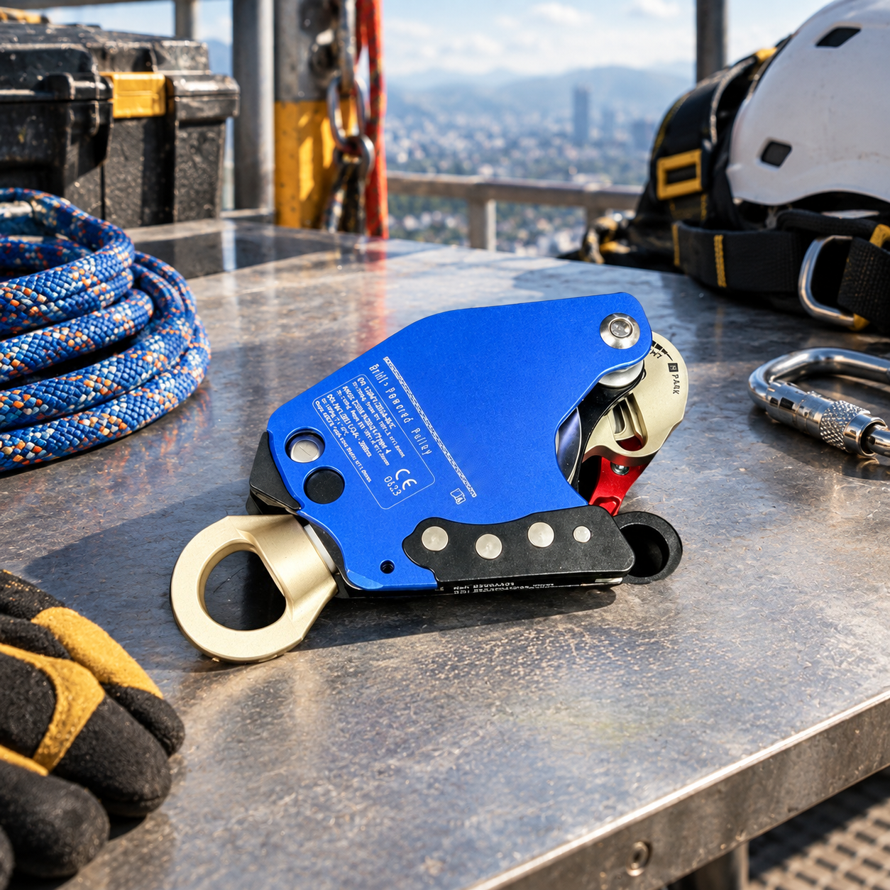 Drill Powered Ascender – PPE Certified Rope Access Device
