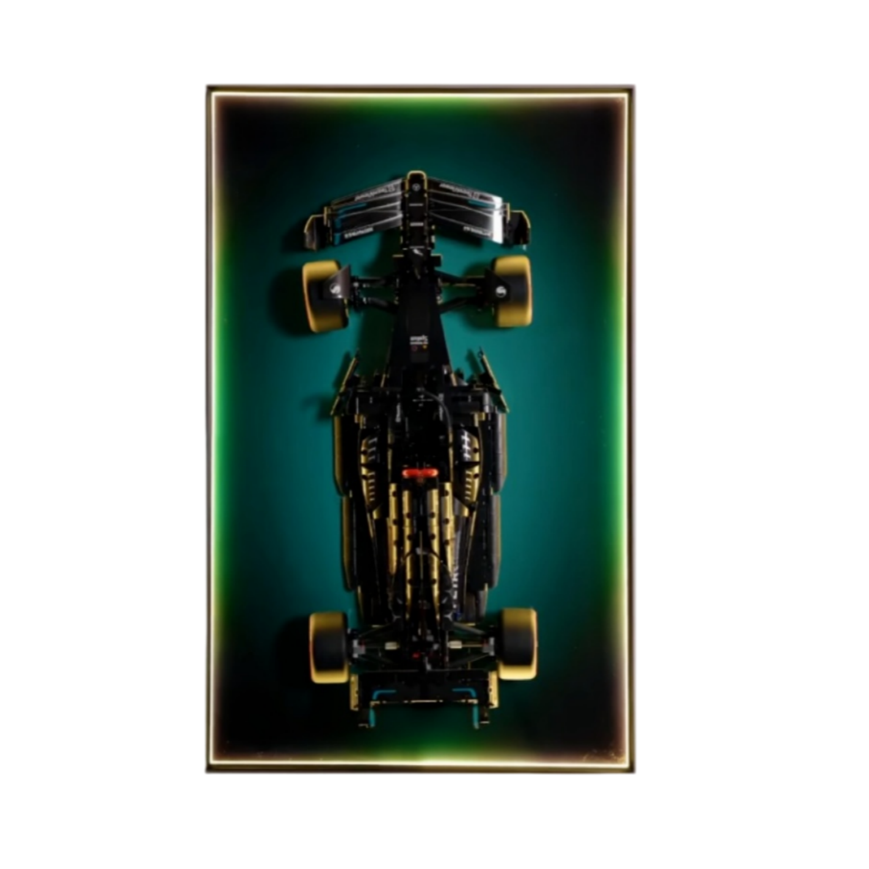 Wall-Mounted Racing Model Display Frame
