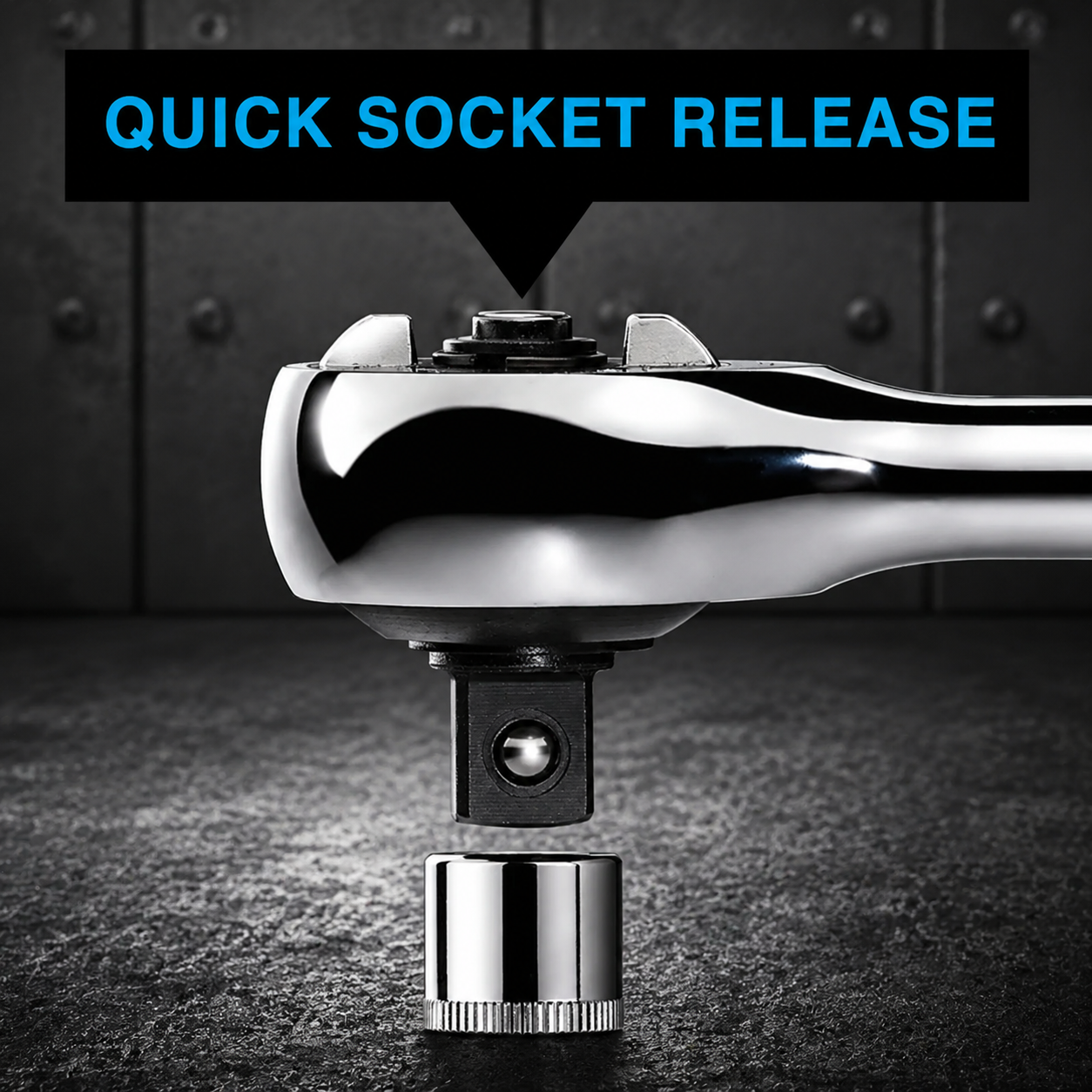 1/4 Gearless Ratchet – Ultra Fine Rotation Precision Tool For Tight Spaces