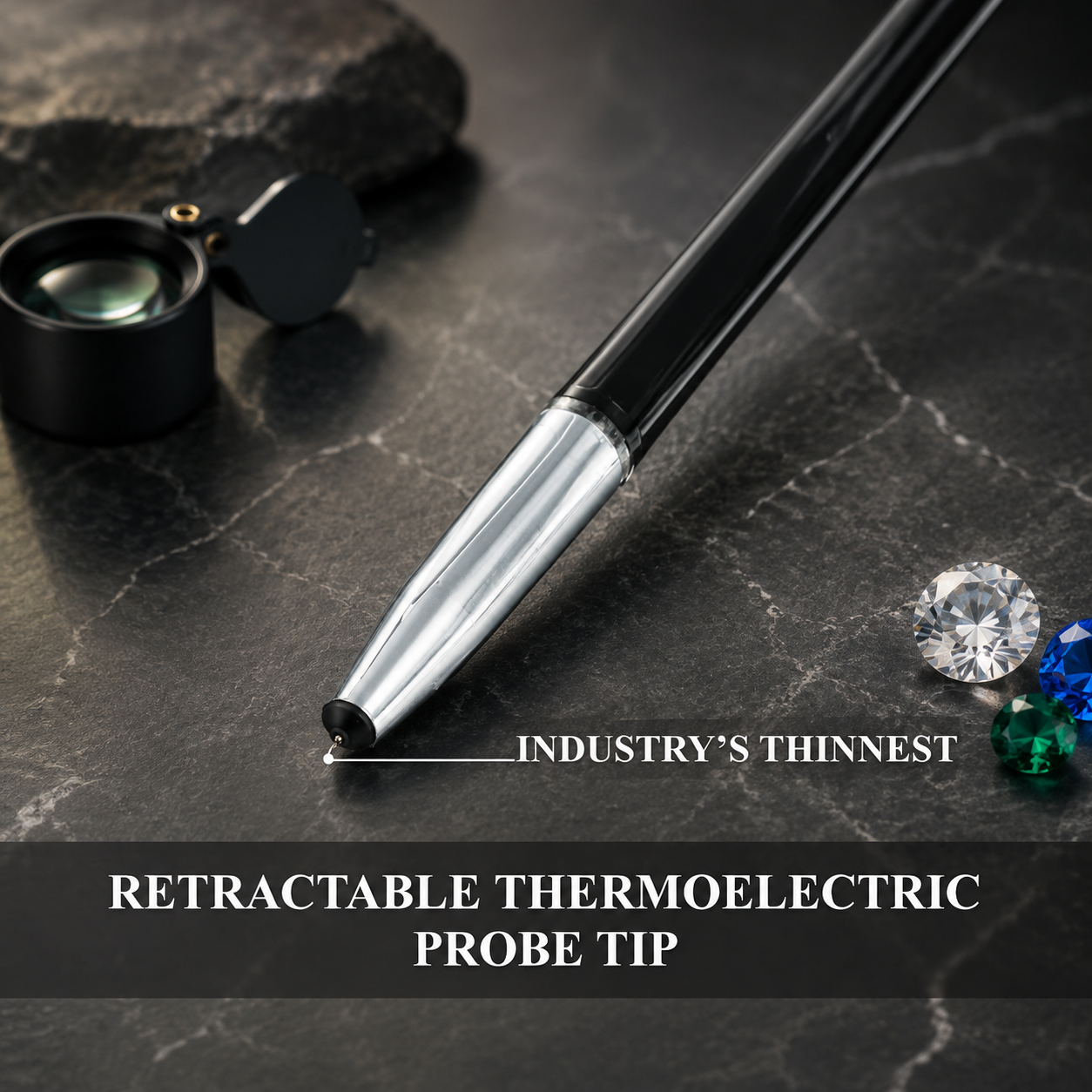 Professional Gem Tester – Portable Thermal Gemstone Identification Tool